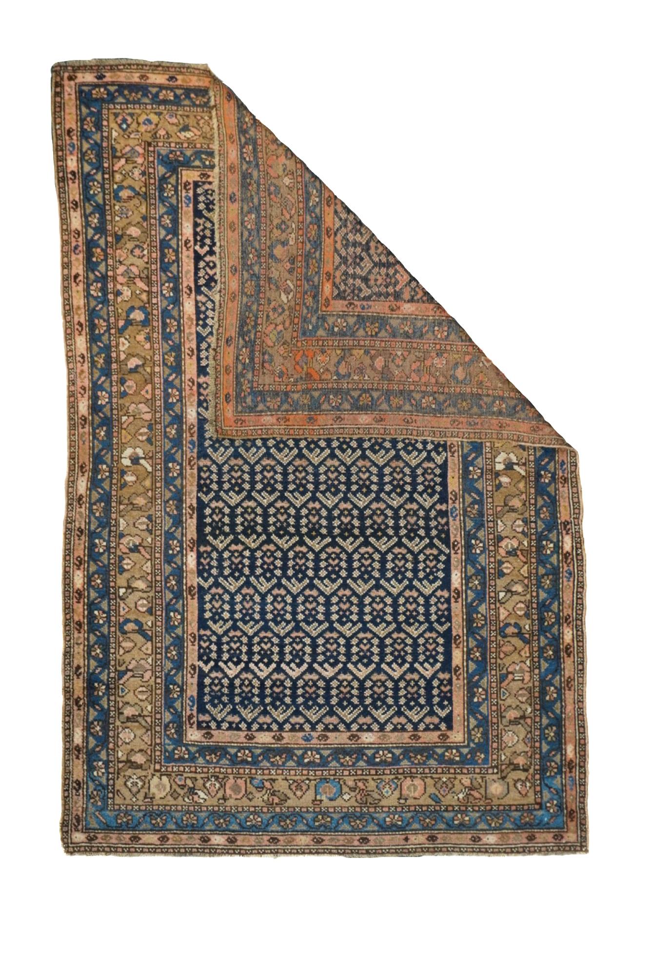 Antiker Malayer-Teppich 4'0