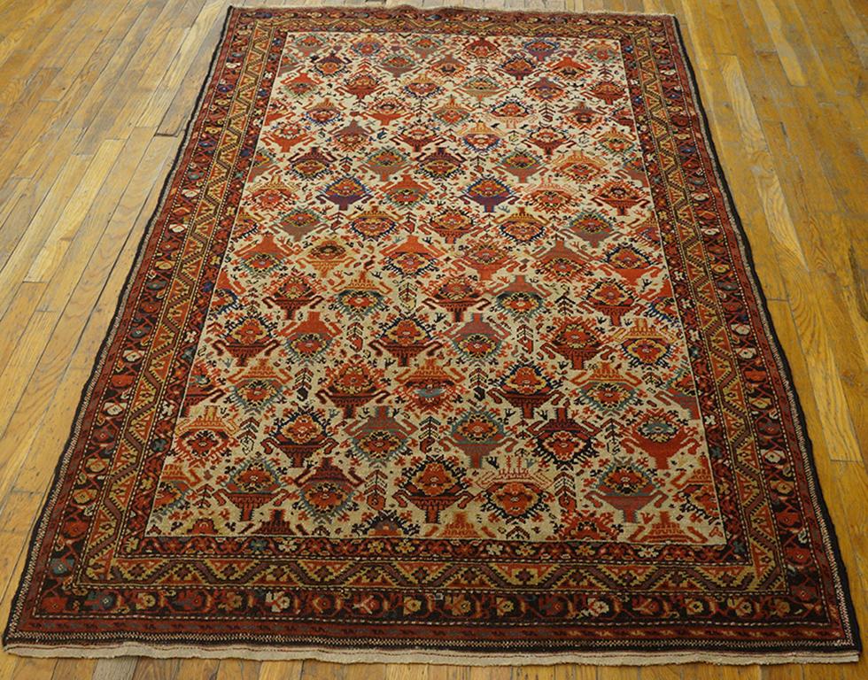 Late 19th Century Persian Malayer Carpet ( 4' X 6'2
