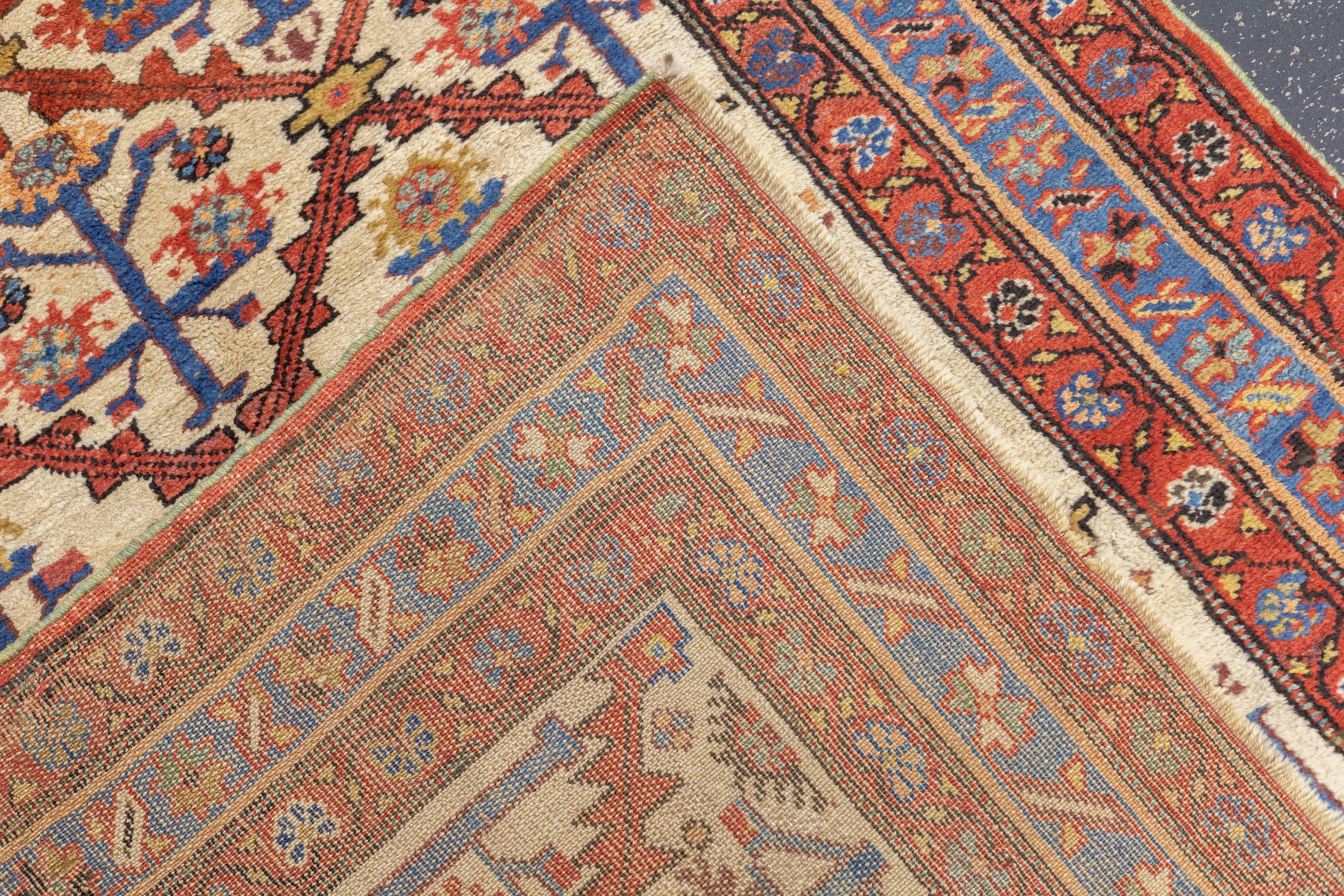 Antique Malayer Rug 4'0