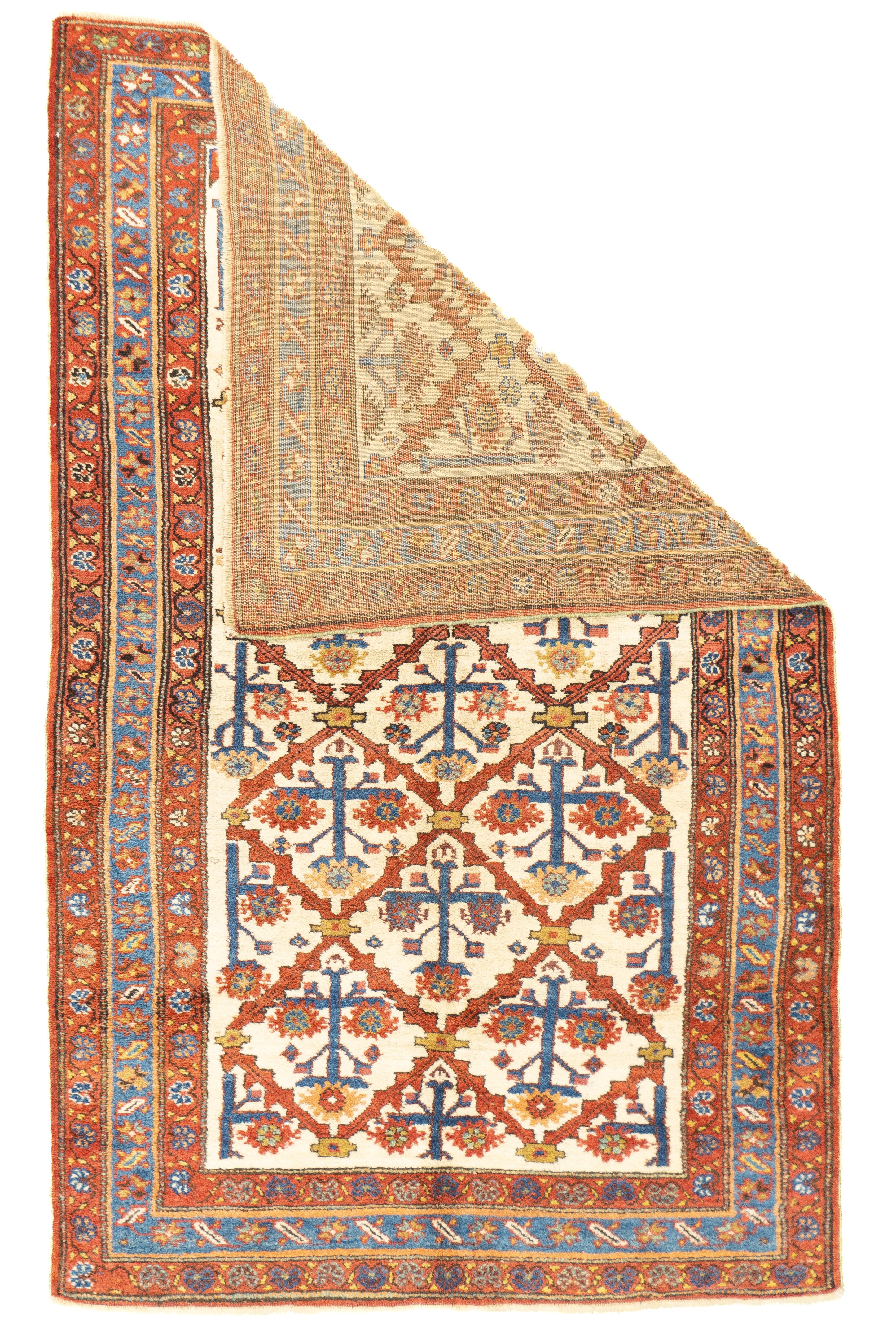 Antique Malayer Rug 4'0