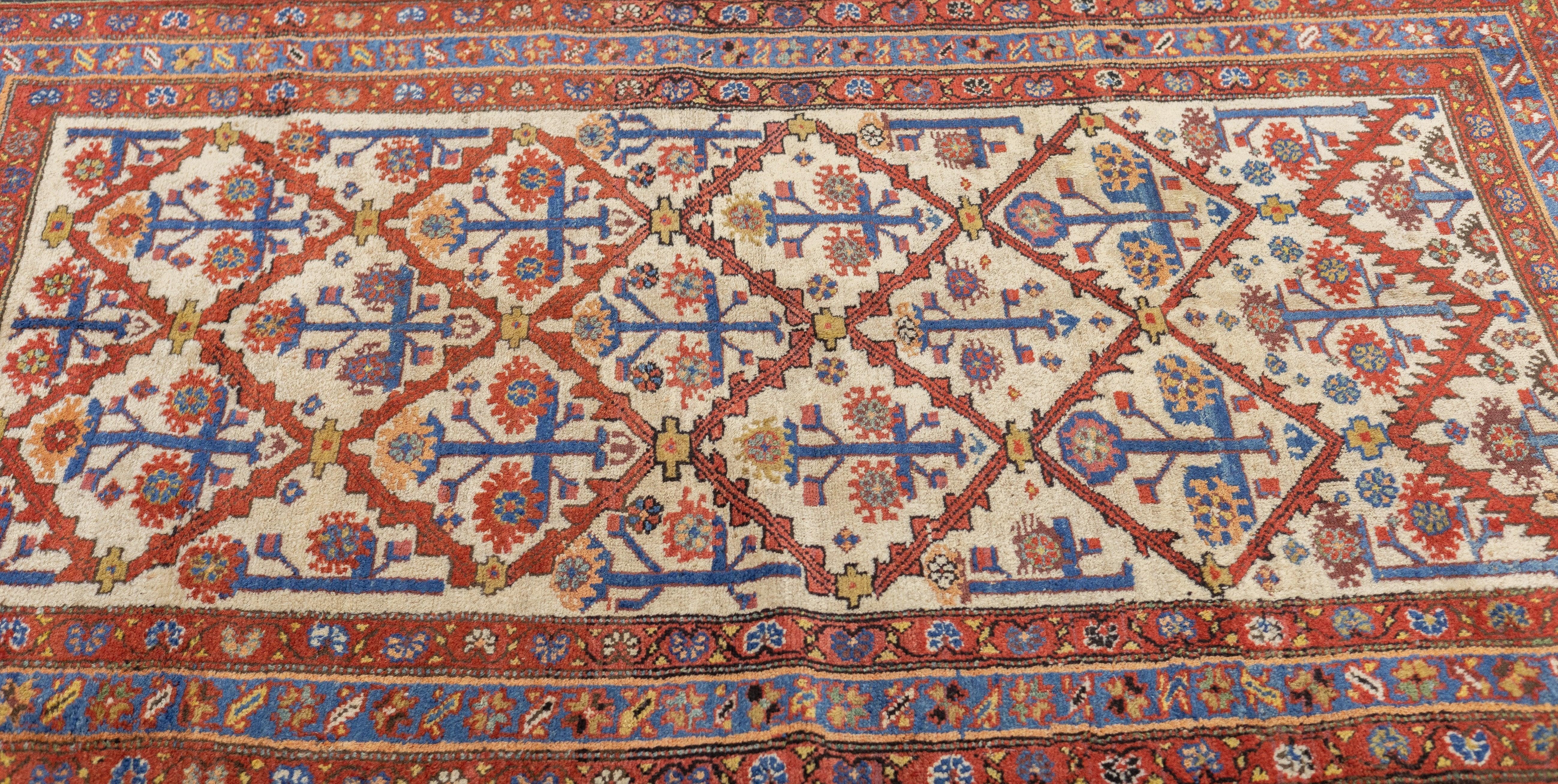 Antique Malayer Rug 4'0