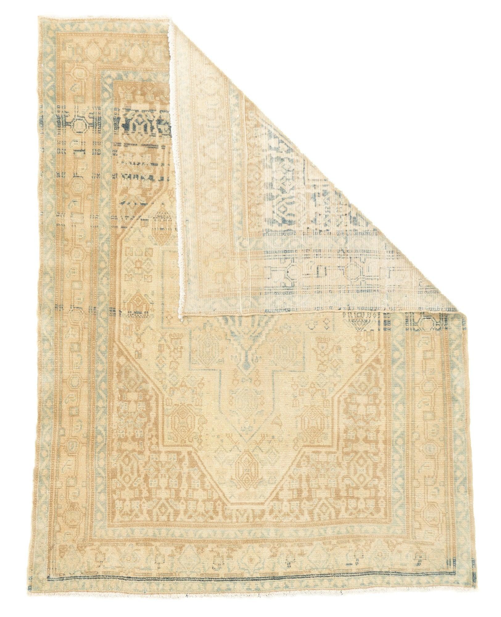 Antiker Malayer-Teppich 4'1'' x 6'0