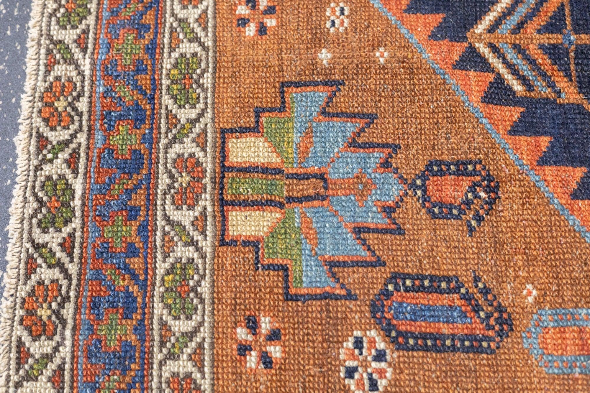 19th Century Antique Malayer Rug 4'2'' x 6'4'' For Sale