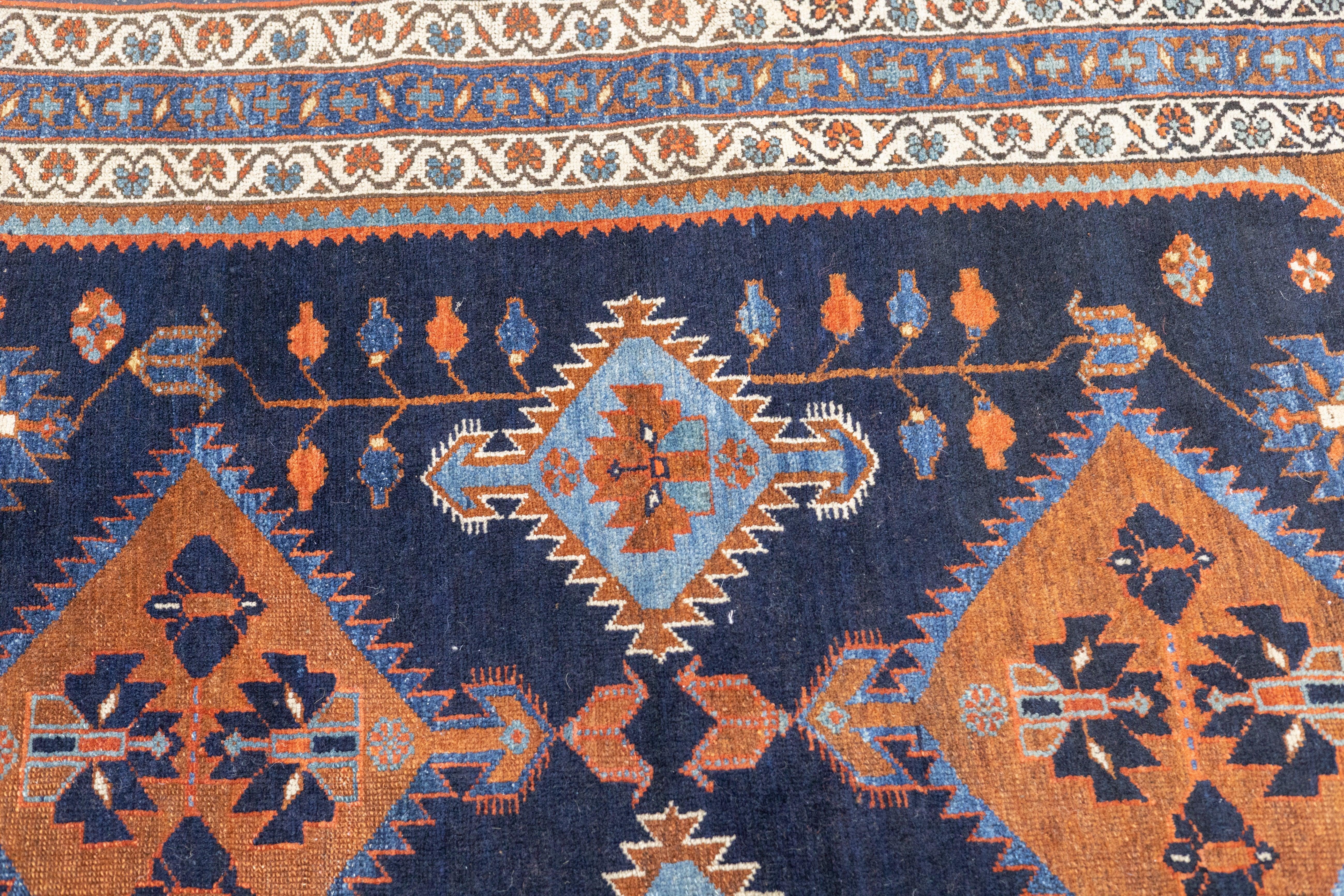 Antique Malayer Rug 4'2'' x 6'4'' For Sale 1