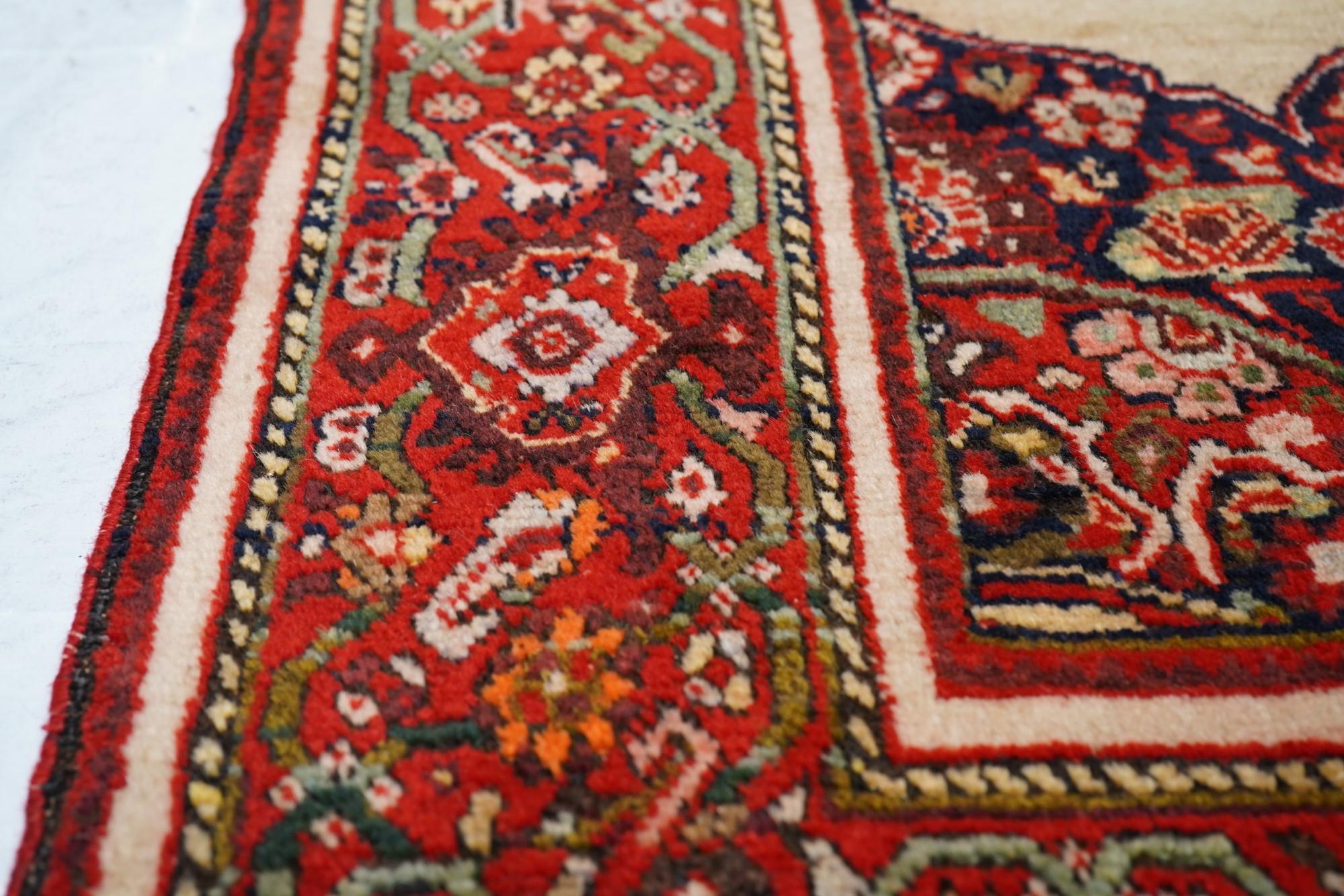Wool Antique Malayer Rug For Sale