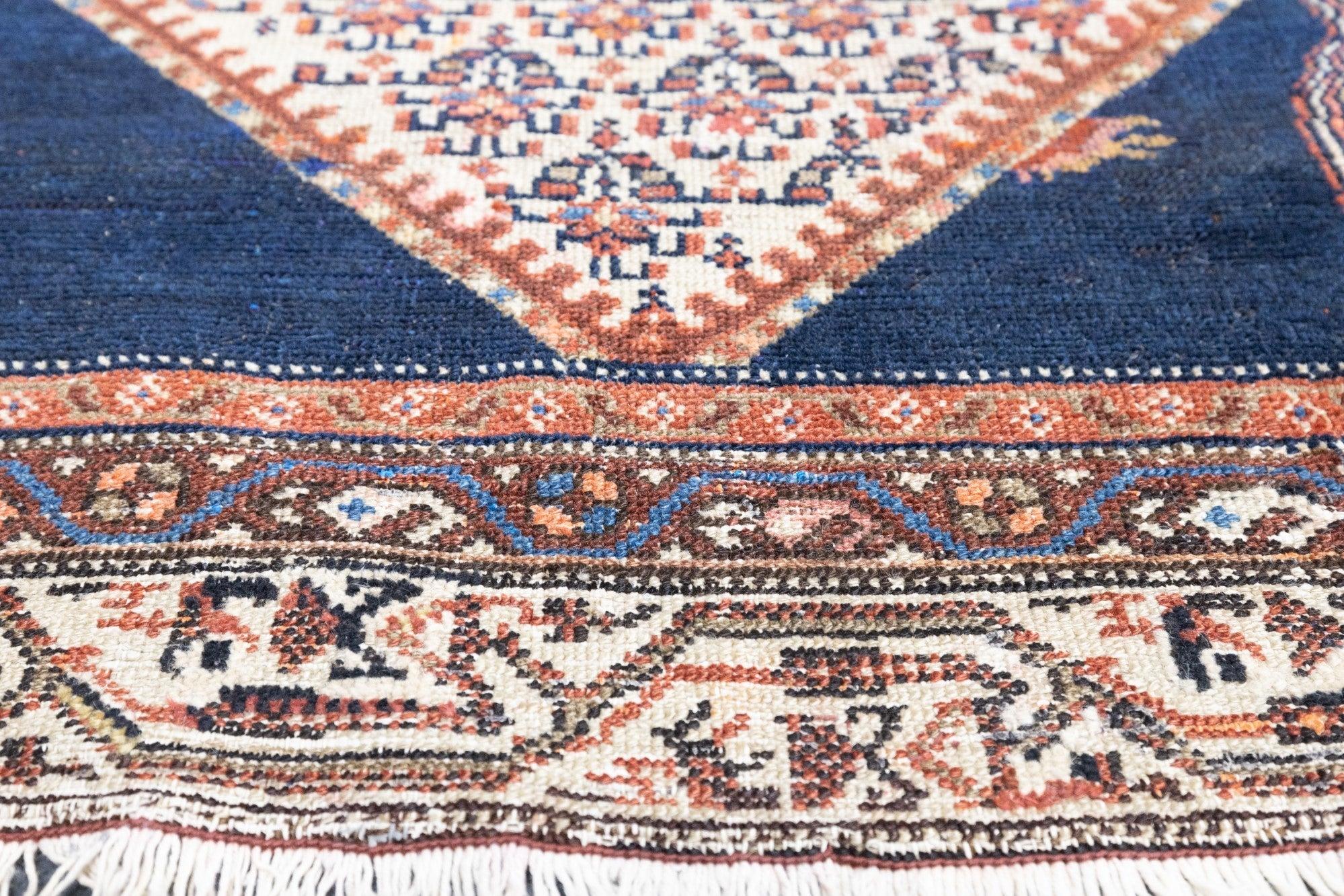 20ième siècle Tapis Malayer ancien 4'3'' x 6'0