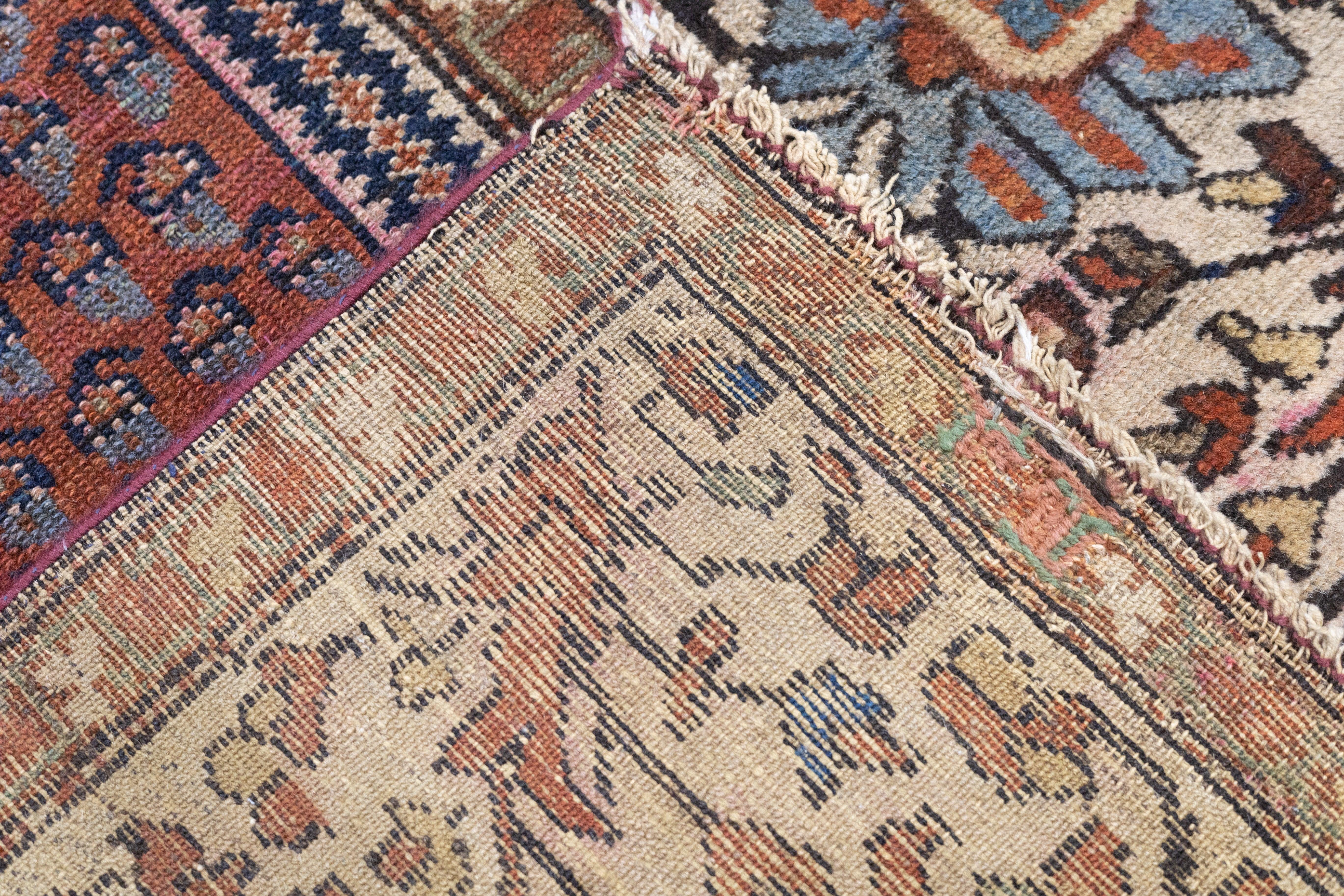Antique Malayer Rug 4'3'' x 6'3'' For Sale 5