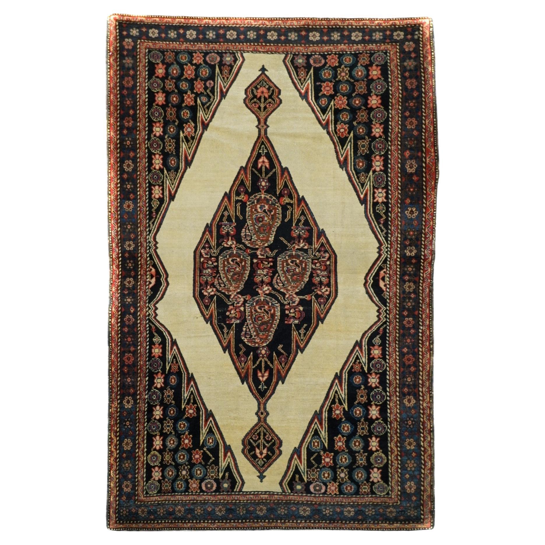 Antique Malayer Rug 4'4'' x 6'10''
