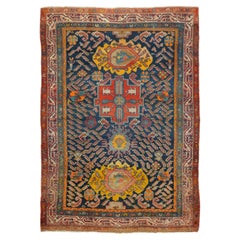 Antiker Malayer-Teppich 4'4'' x 6'2''