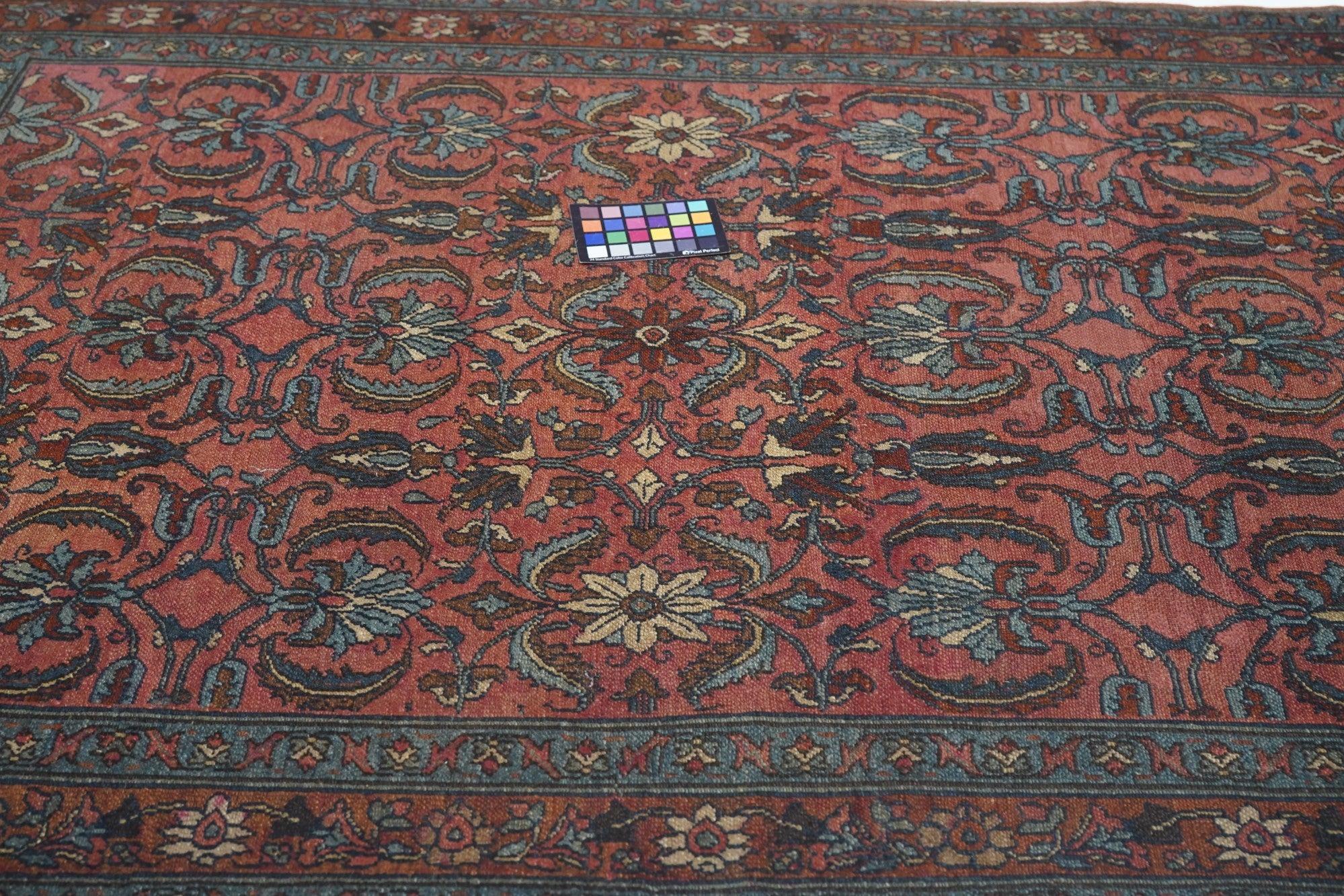Antiker Malayer-Teppich 4'7'' x 6'5'' (Wolle) im Angebot