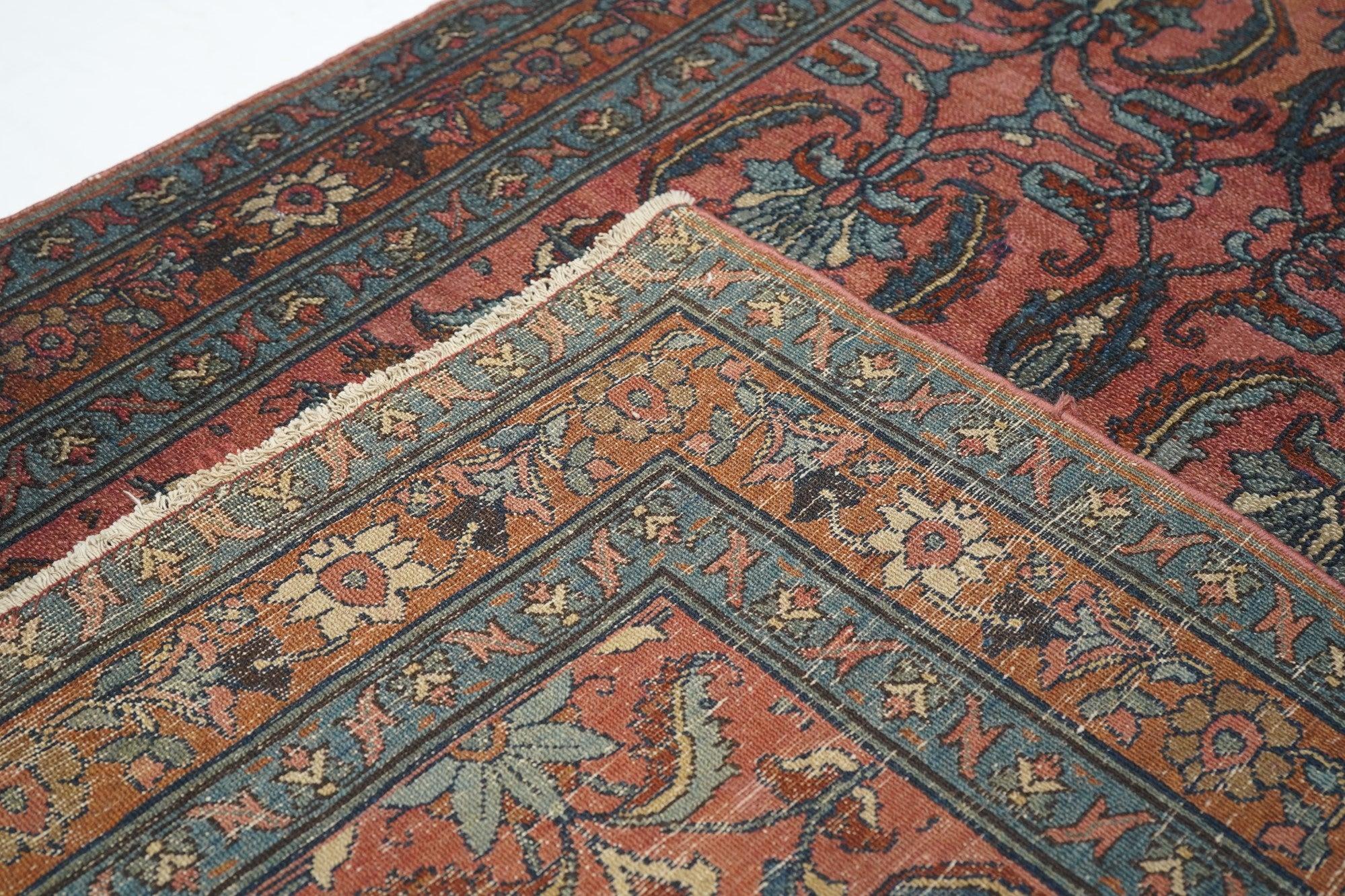 Antiker Malayer-Teppich 4'7'' x 6'5'' im Angebot 2