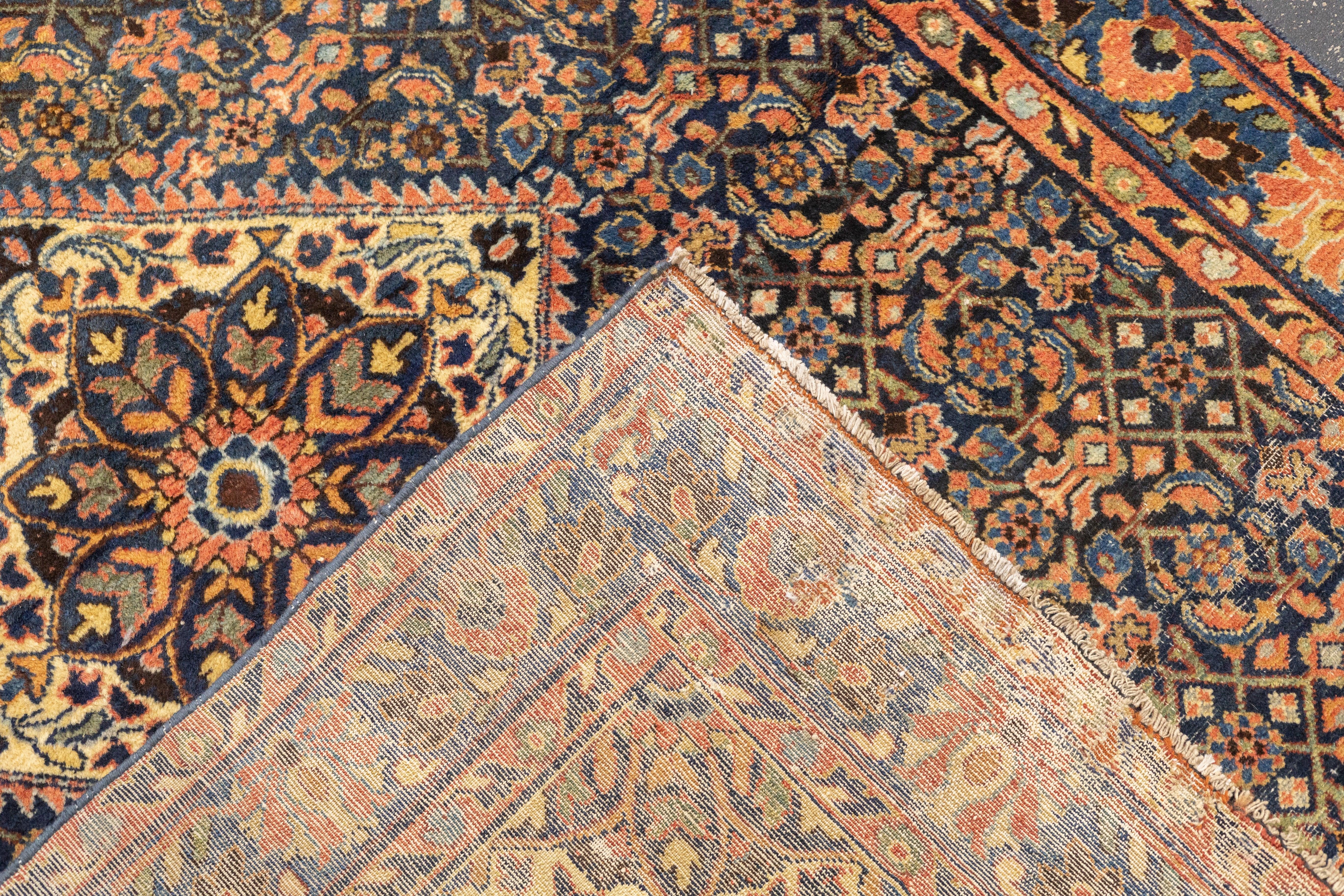 Antiker Malayer-Teppich 4'7'' x 7'0