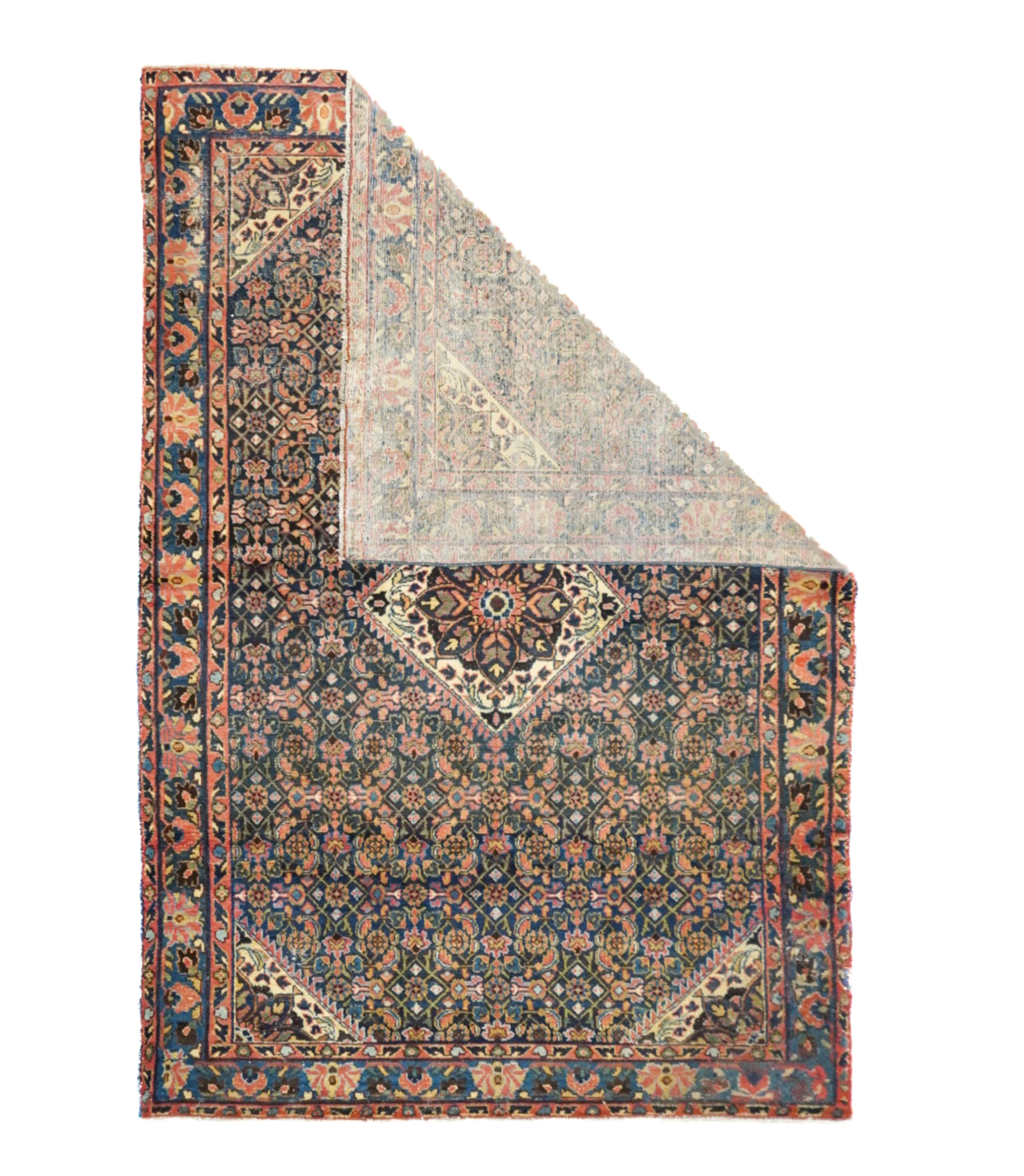 Antiker Malayer-Teppich 4'7'' x 7'0