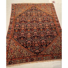 Antique Malayer Rug 4.9 X 3.5