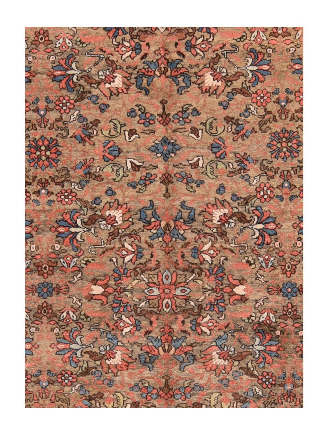 Noué à la main Tapis Malayer ancien 5'10'' x 13'10'' en vente