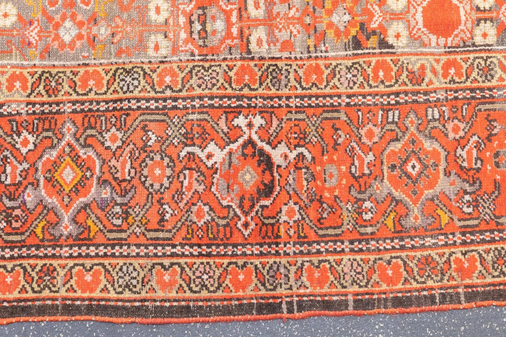 Wool Antique Malayer Rug 5'5'' x 9'10'' For Sale