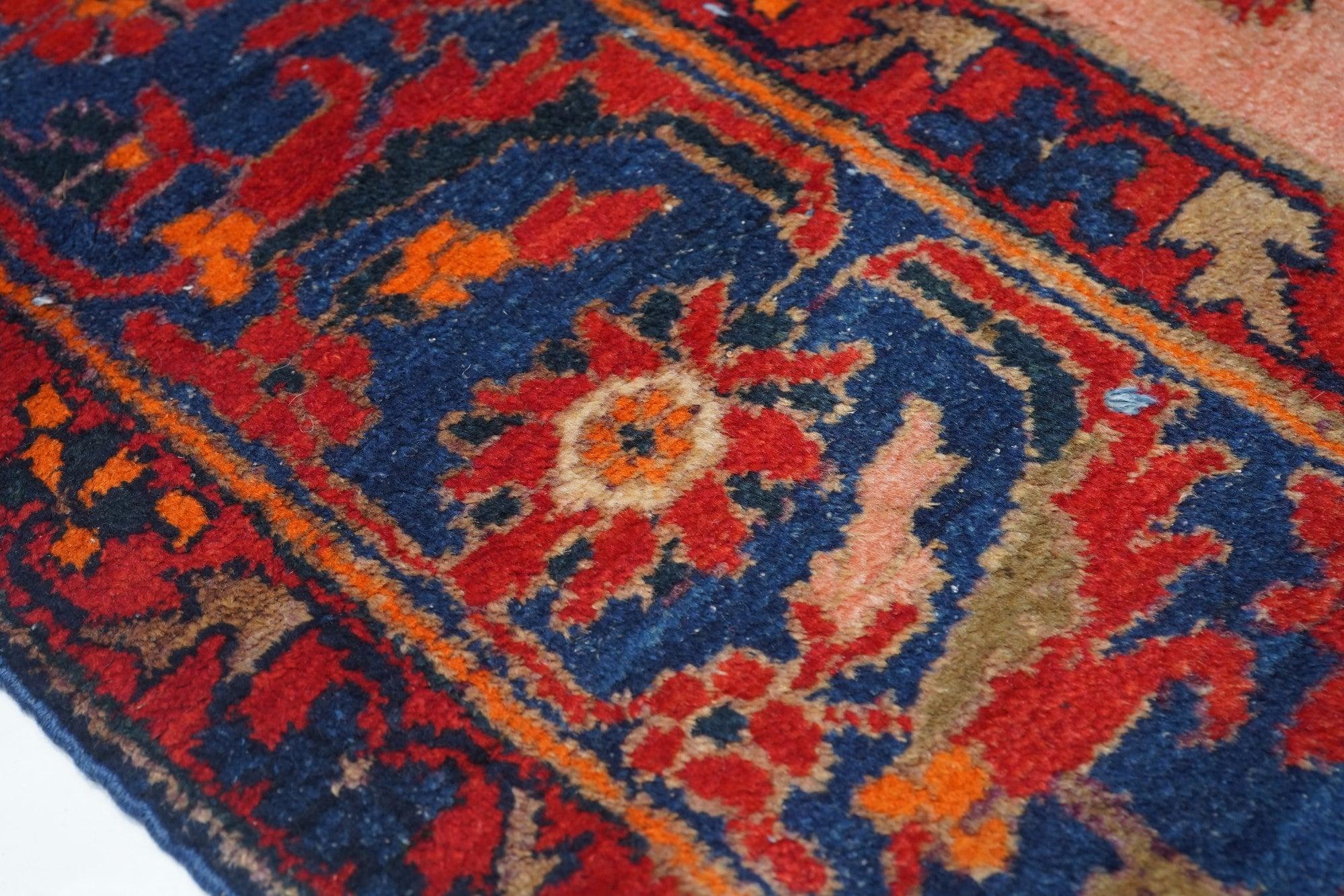 Annodato a mano Tappeto Malayer antico 5'9'' x 12'10'' in vendita