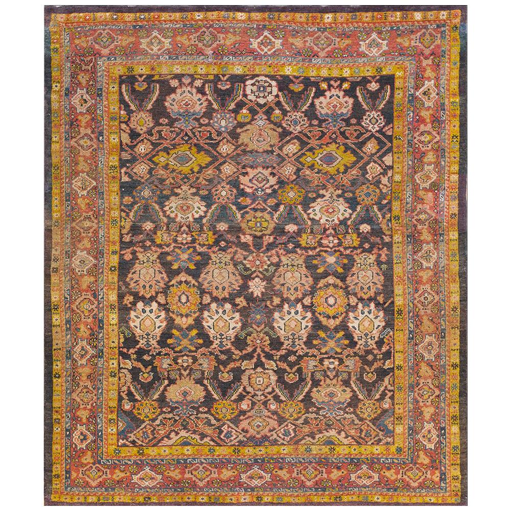 Late 19th Century Persian Malayer Carpet ( 6'2" x 7' - 188 x 213 cm ) For Sale