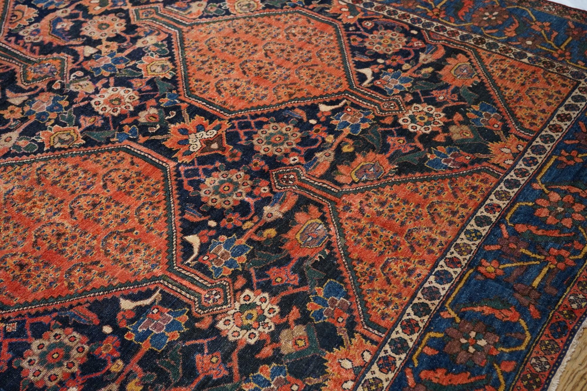 Alfombra Malayer Antigua 7'7'' x 16'1'' Anudado a mano en venta