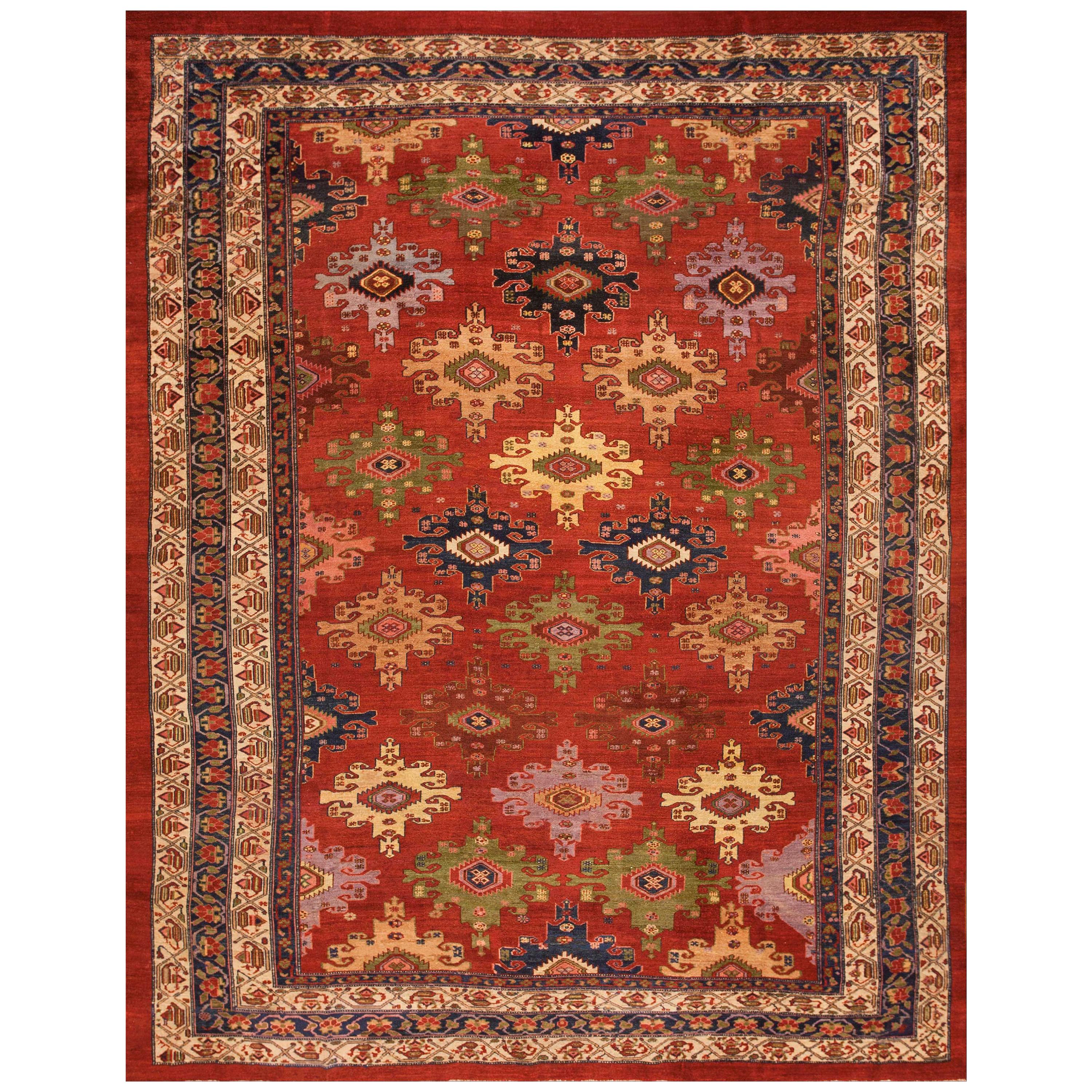 19th Century Persian Malayer Carpet ( 9'4" x 12'4" - 285 x 375 ) For Sale