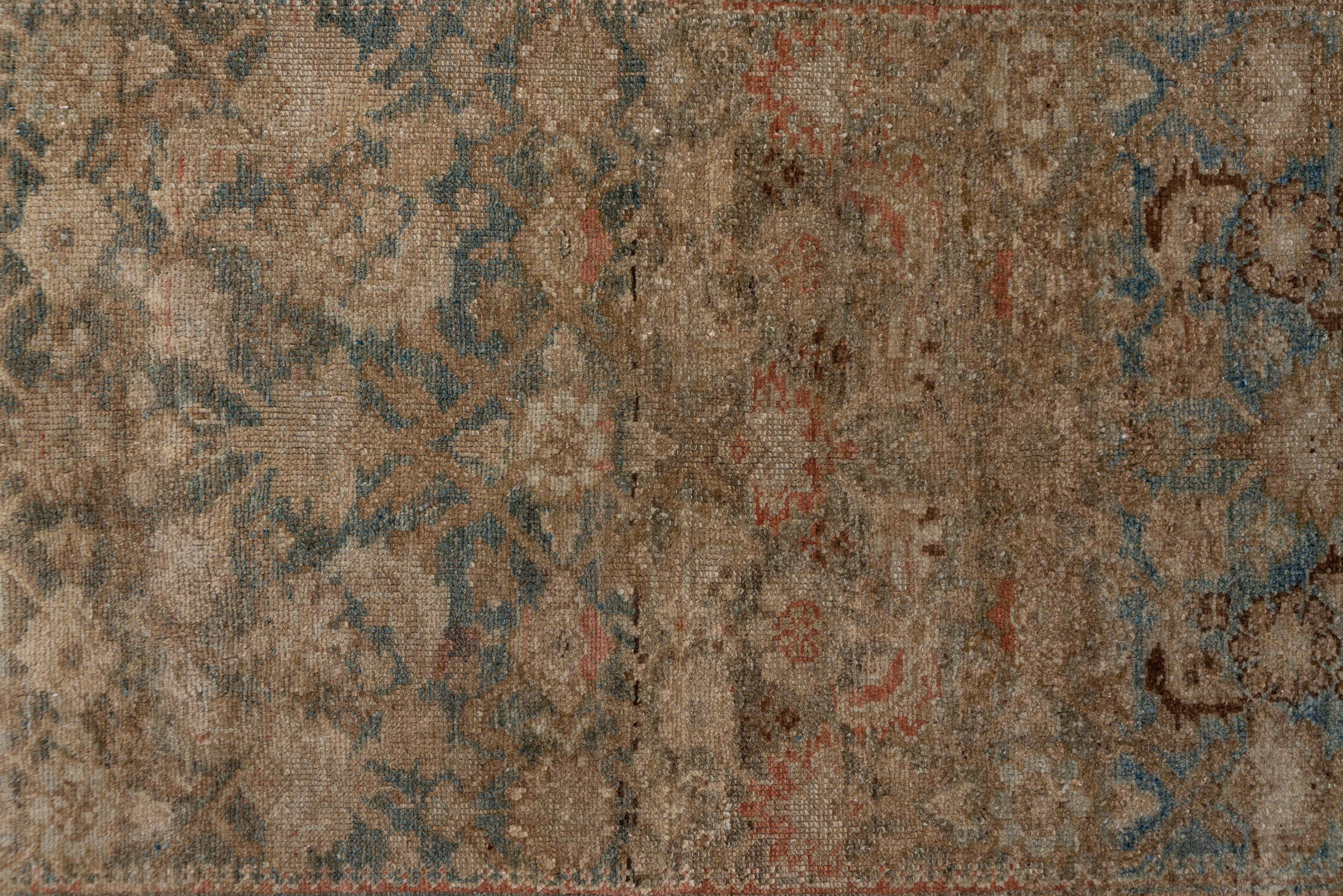 Hand-Knotted Antique Malayer Rug, circa 1910s For Sale