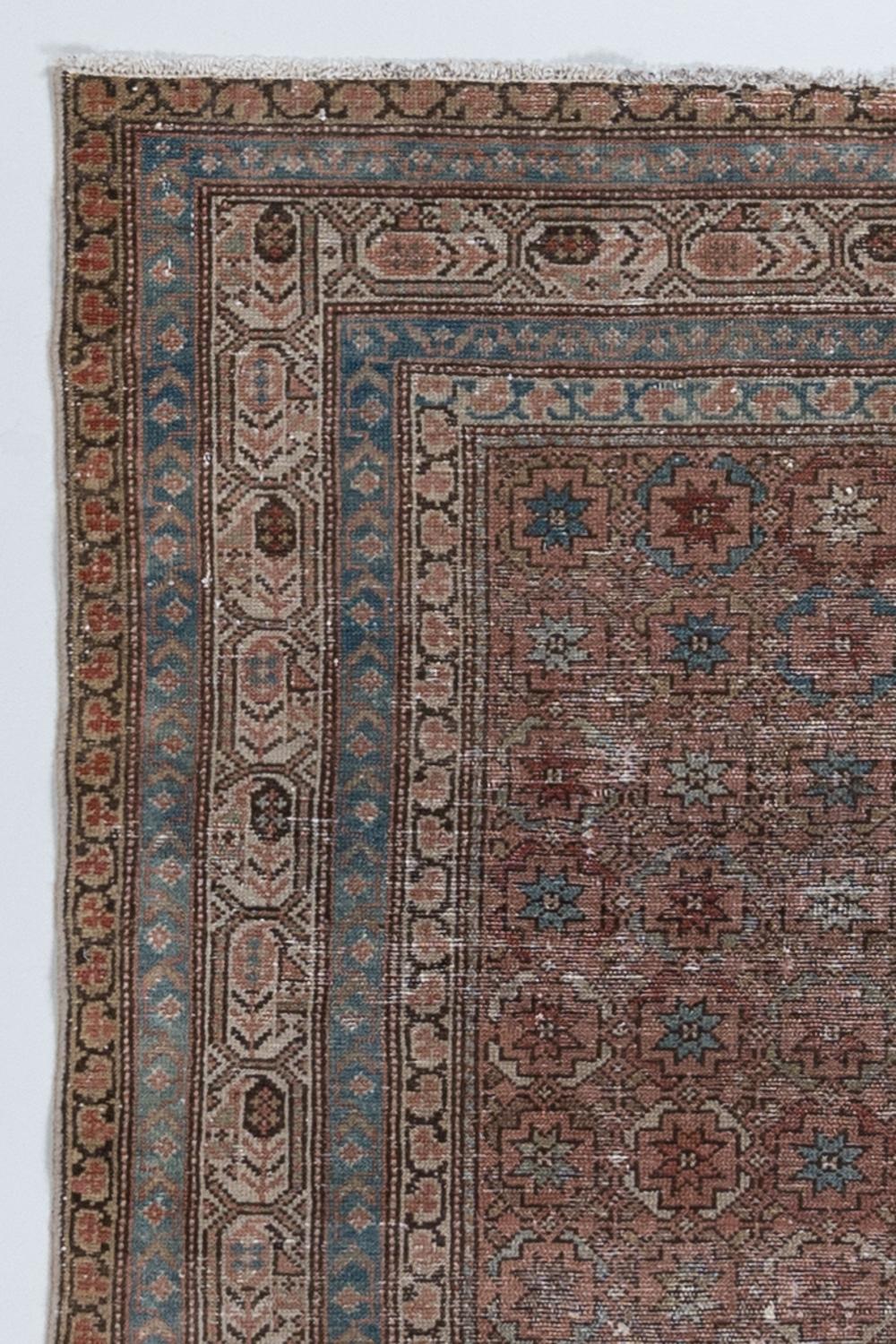 Hand-Woven Antique Malayer Rug