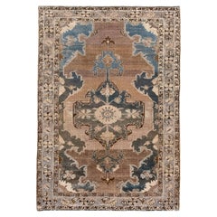 Tapis ancien Malayer avec médaillon central