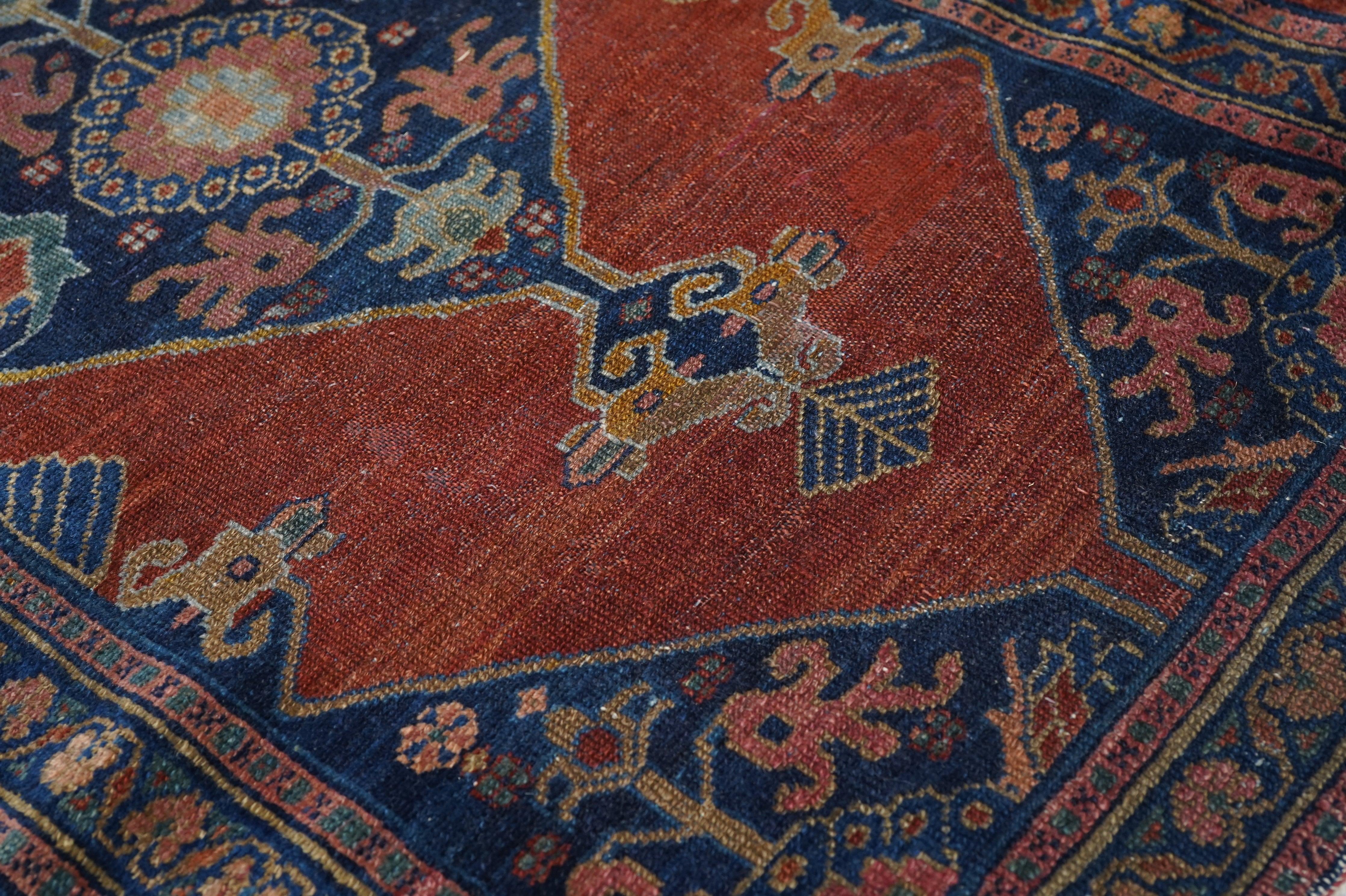 Antiker Malayer-Läufer 2'10'' x 13'0'' (20. Jahrhundert) im Angebot
