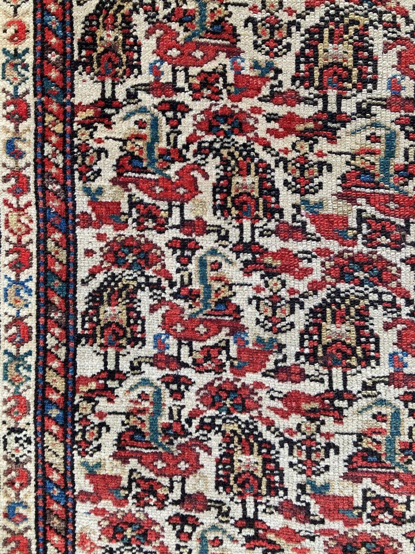 Antique Malayer Runner 2.86m X 1.38m For Sale 7