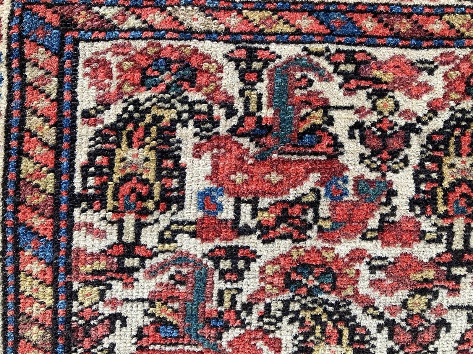 Antique Malayer Runner 2.86m X 1.38m For Sale 8