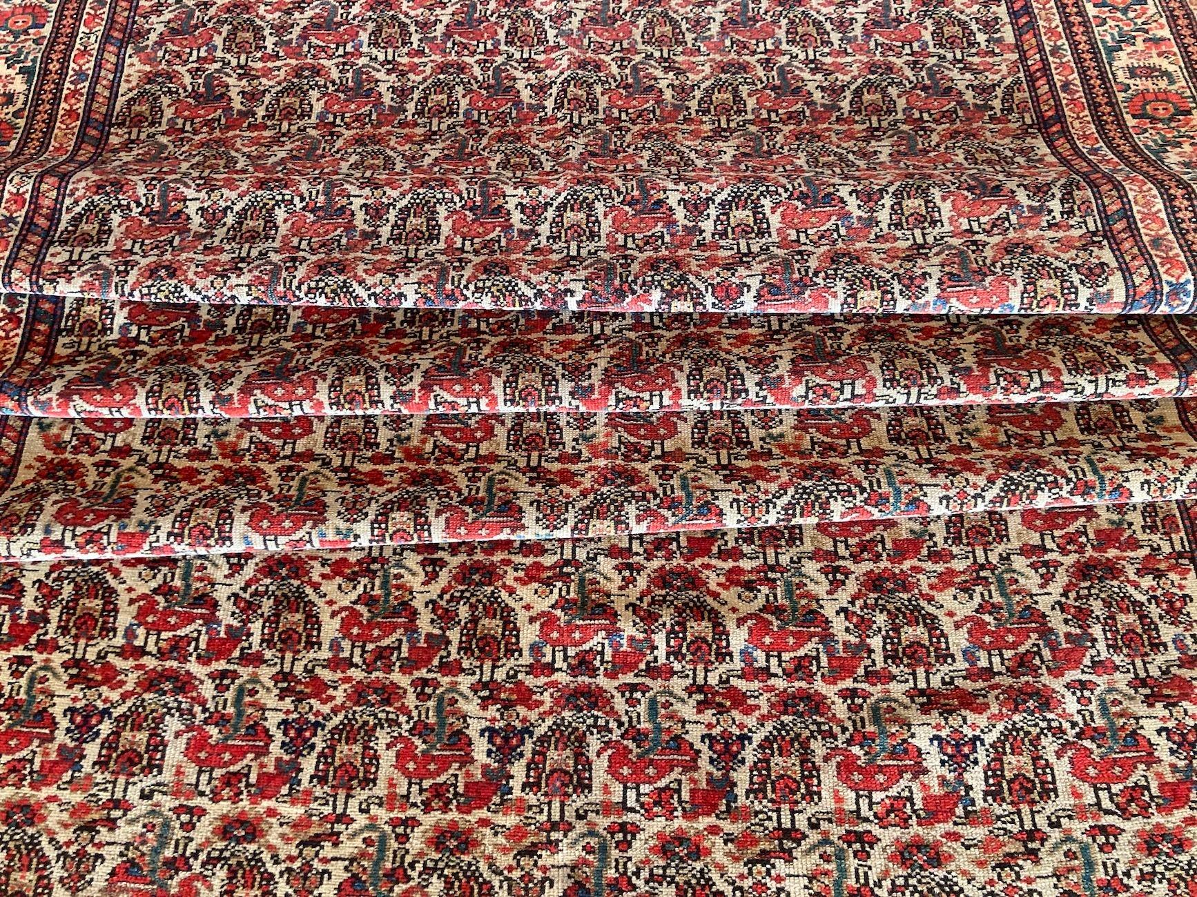 Antique Malayer Runner 2.86m X 1.38m For Sale 9