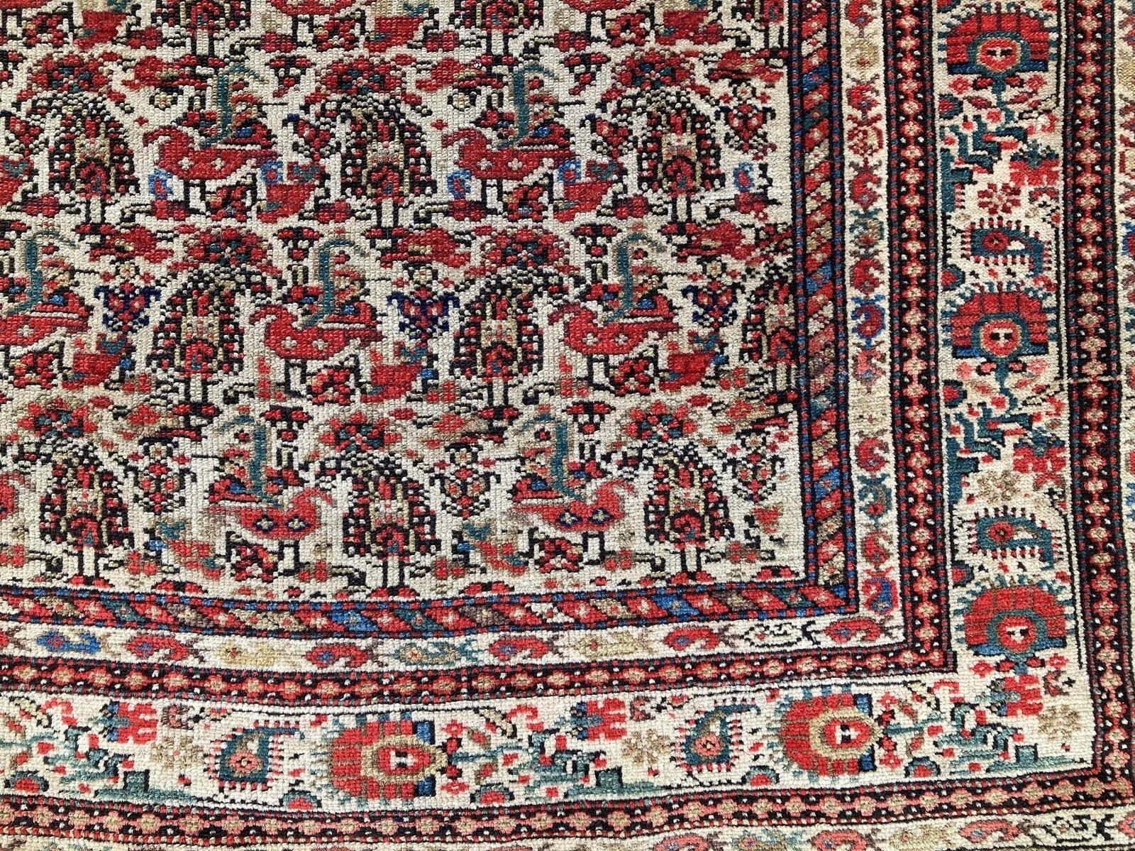 Antique Malayer Runner 2.86m X 1.38m For Sale 1