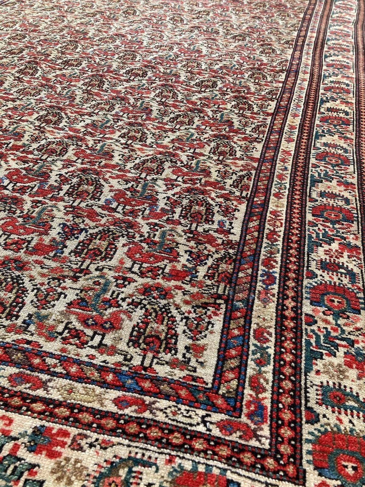 Antique Malayer Runner 2.86m X 1.38m For Sale 3