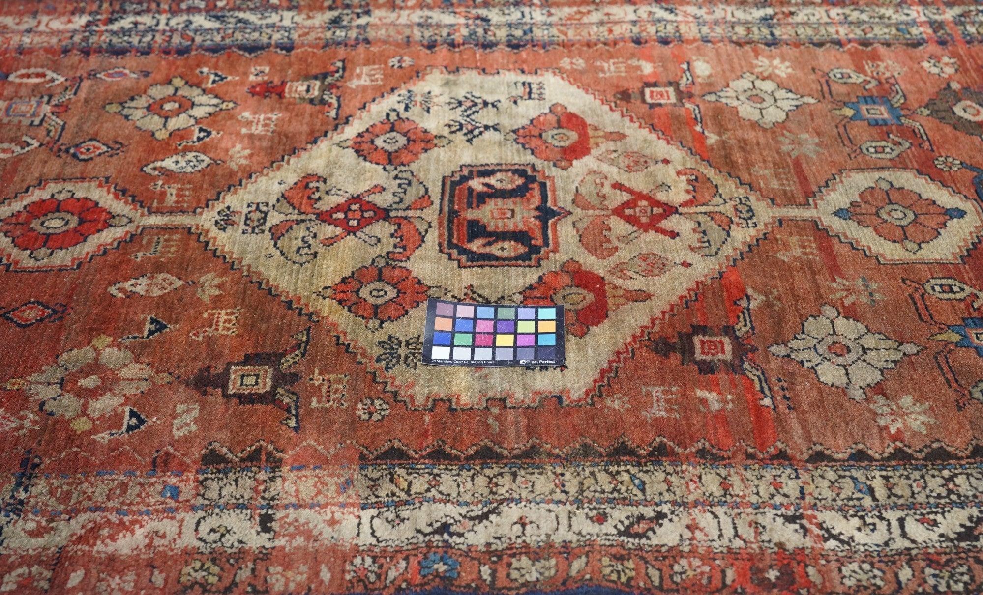 Tapis de couloir Malayer ancien de 3'10'' x 11'0