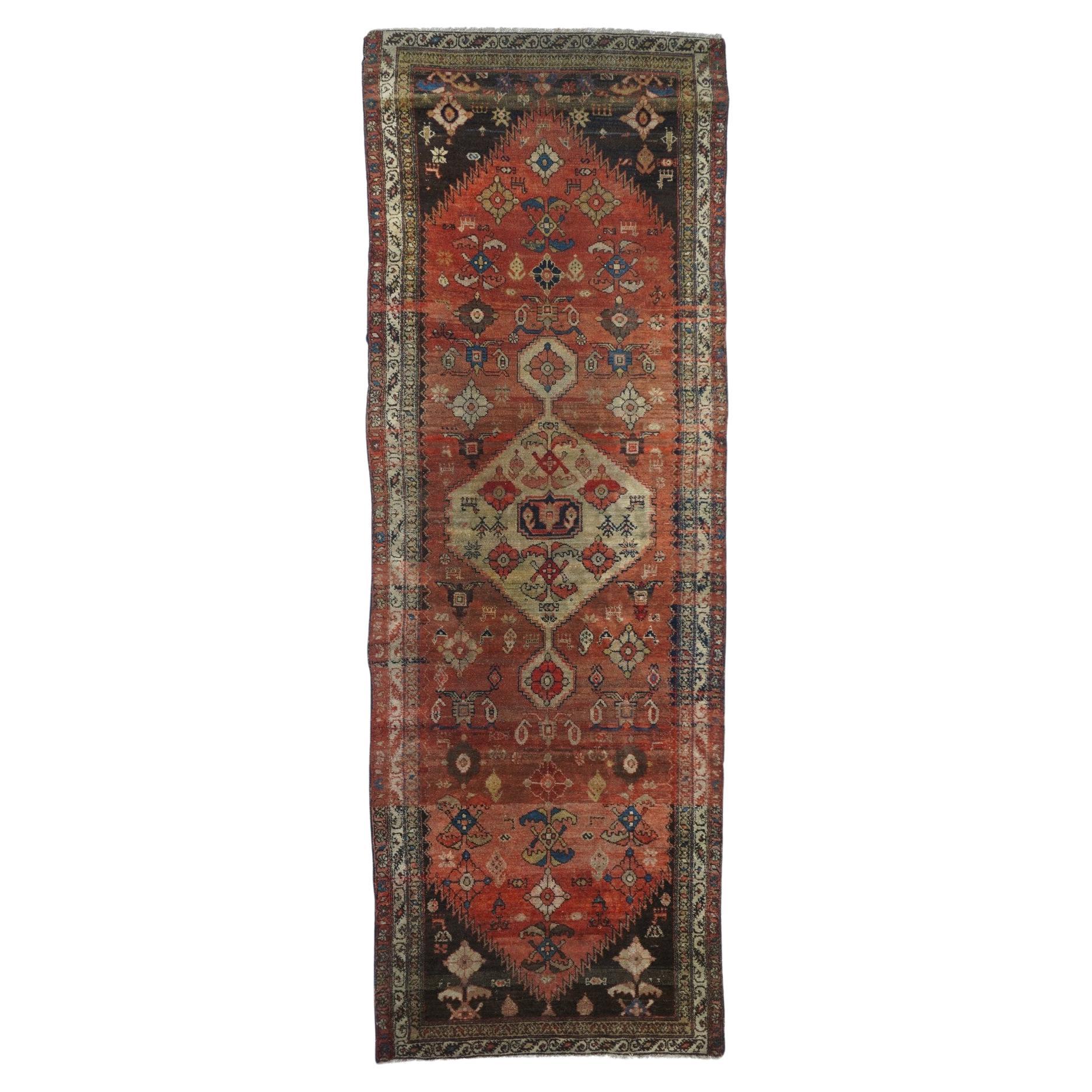 Antique Malayer Runner 3'10'' x 11'0"
