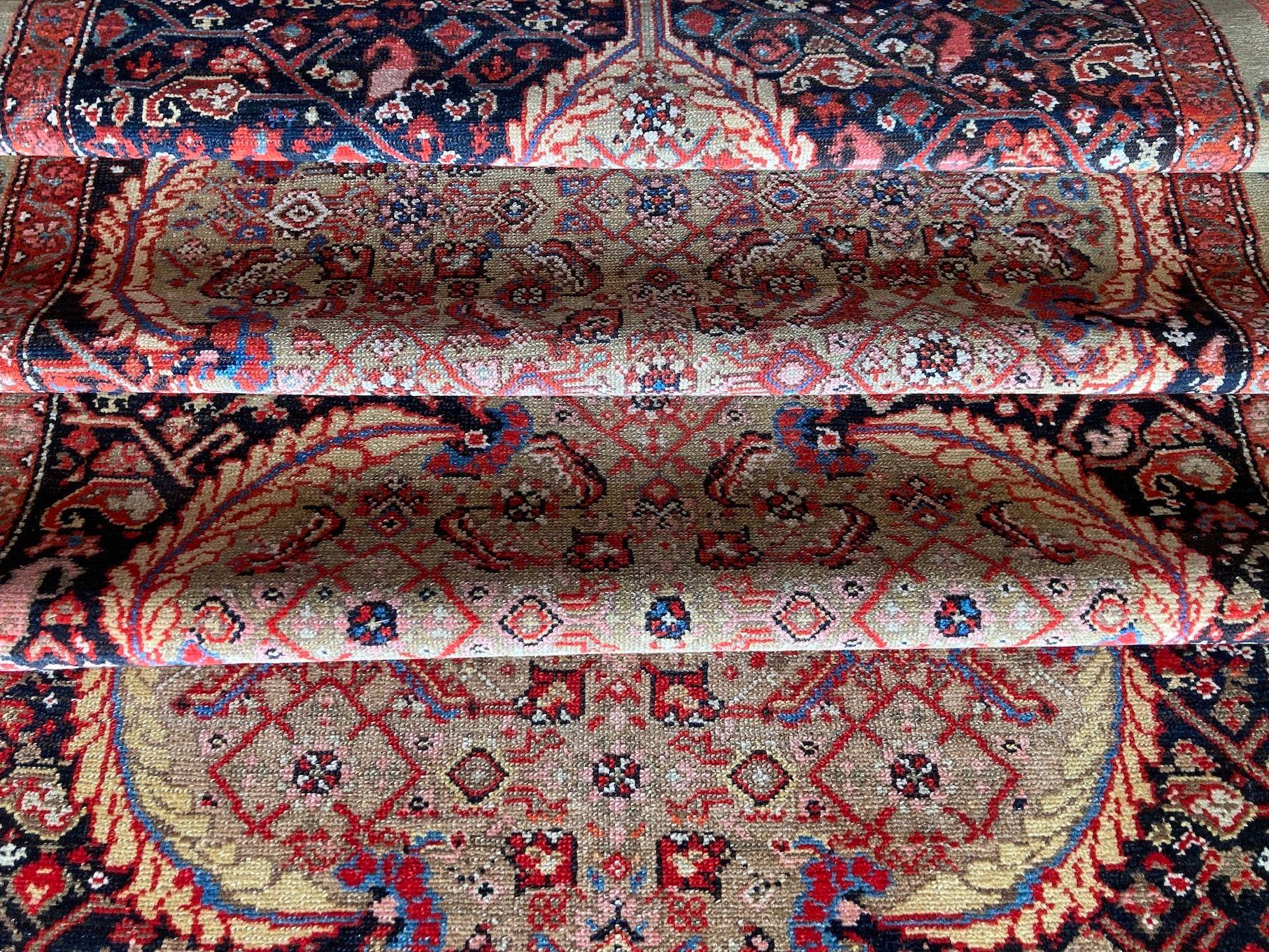 Antique Malayer Runner 4.25m x 0.96m For Sale 8