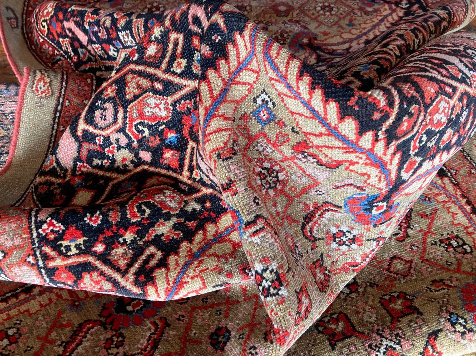 Antiker Malayer Läufer 4,25m x 0,96m im Angebot 9