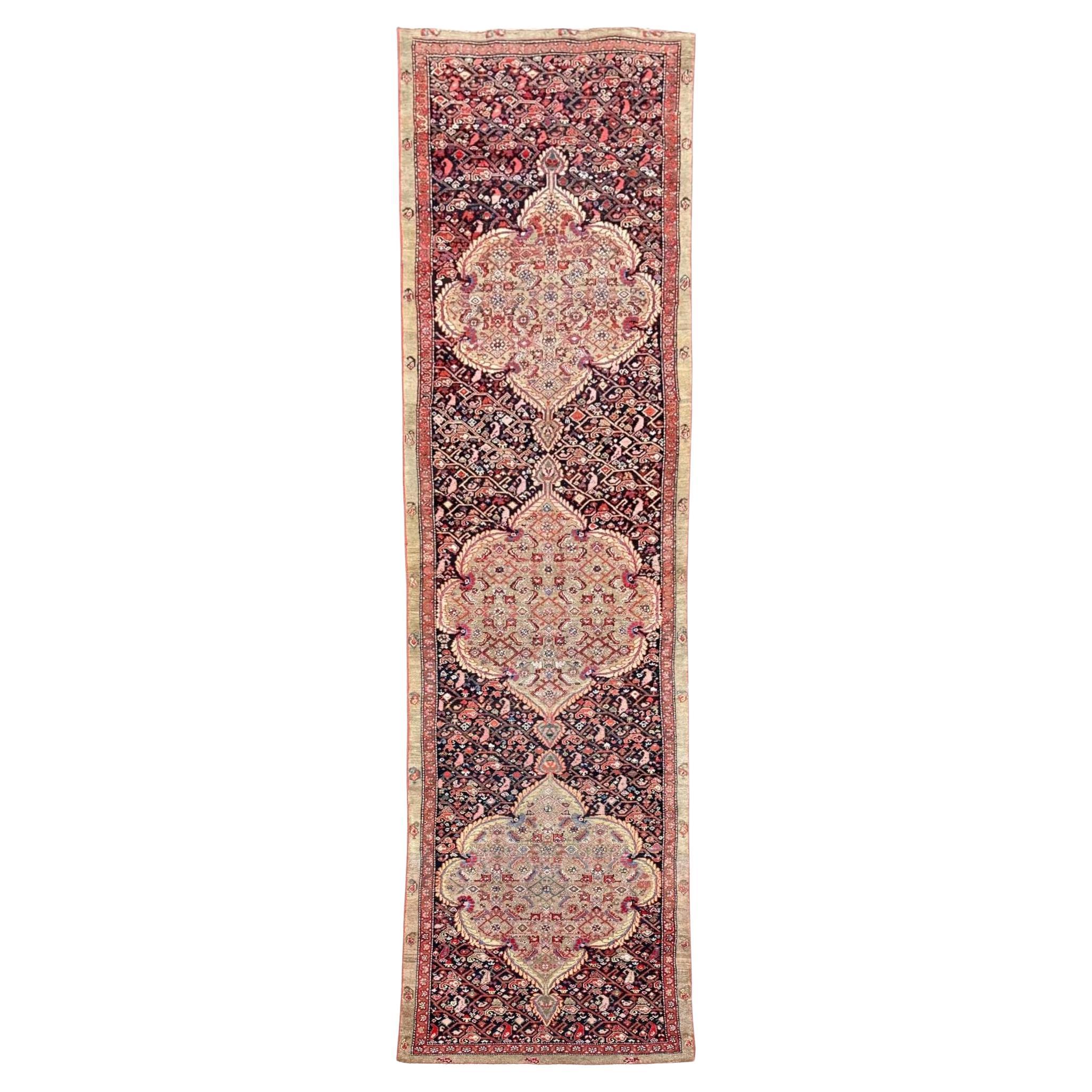 Antique Malayer Runner 4.25m x 0.96m For Sale
