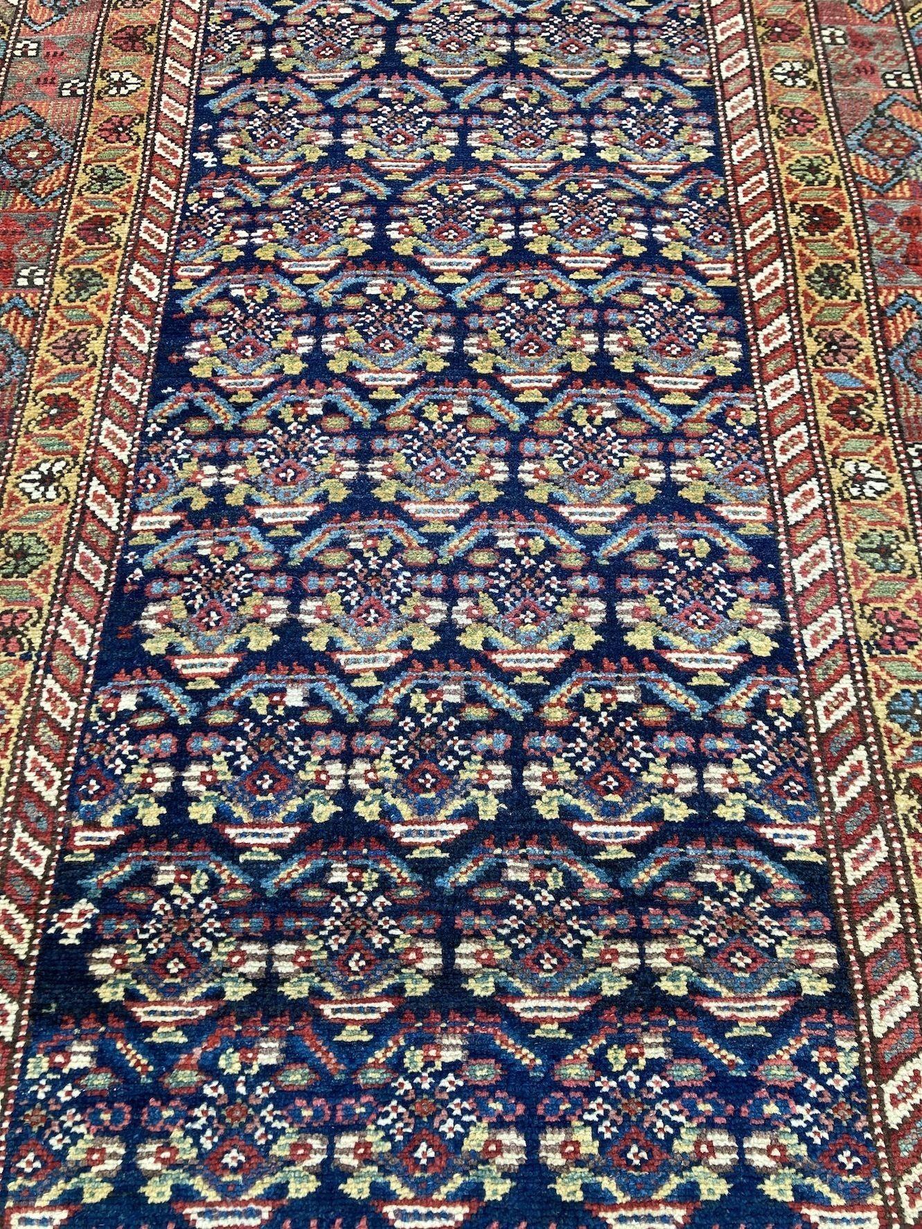 Antique Malayer Runner 4.96m x 1.10m For Sale 2