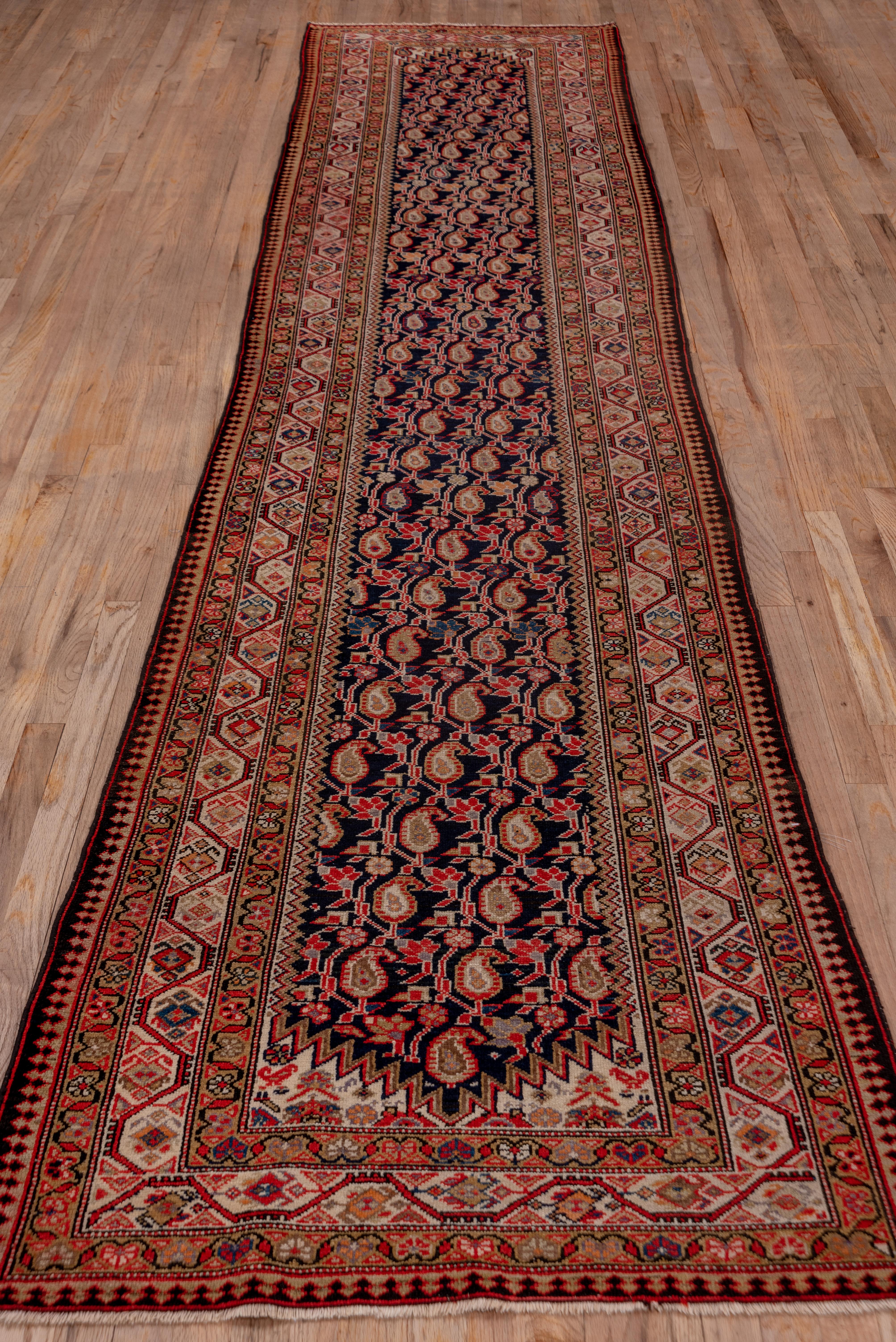 Hand-Knotted Antique Malayer Runner, circa 1900s For Sale
