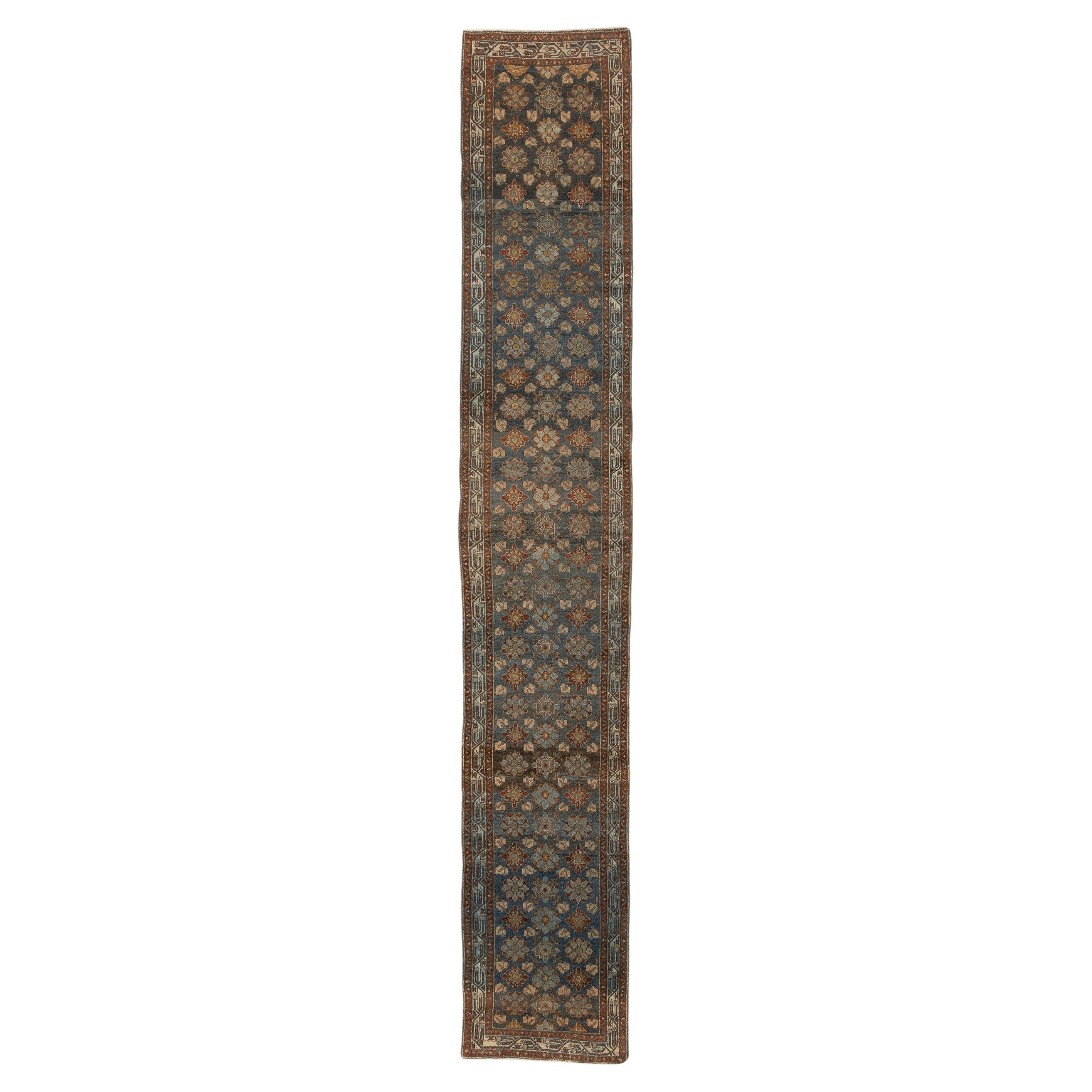 Antique Malayer Runner, circa 1900s For Sale