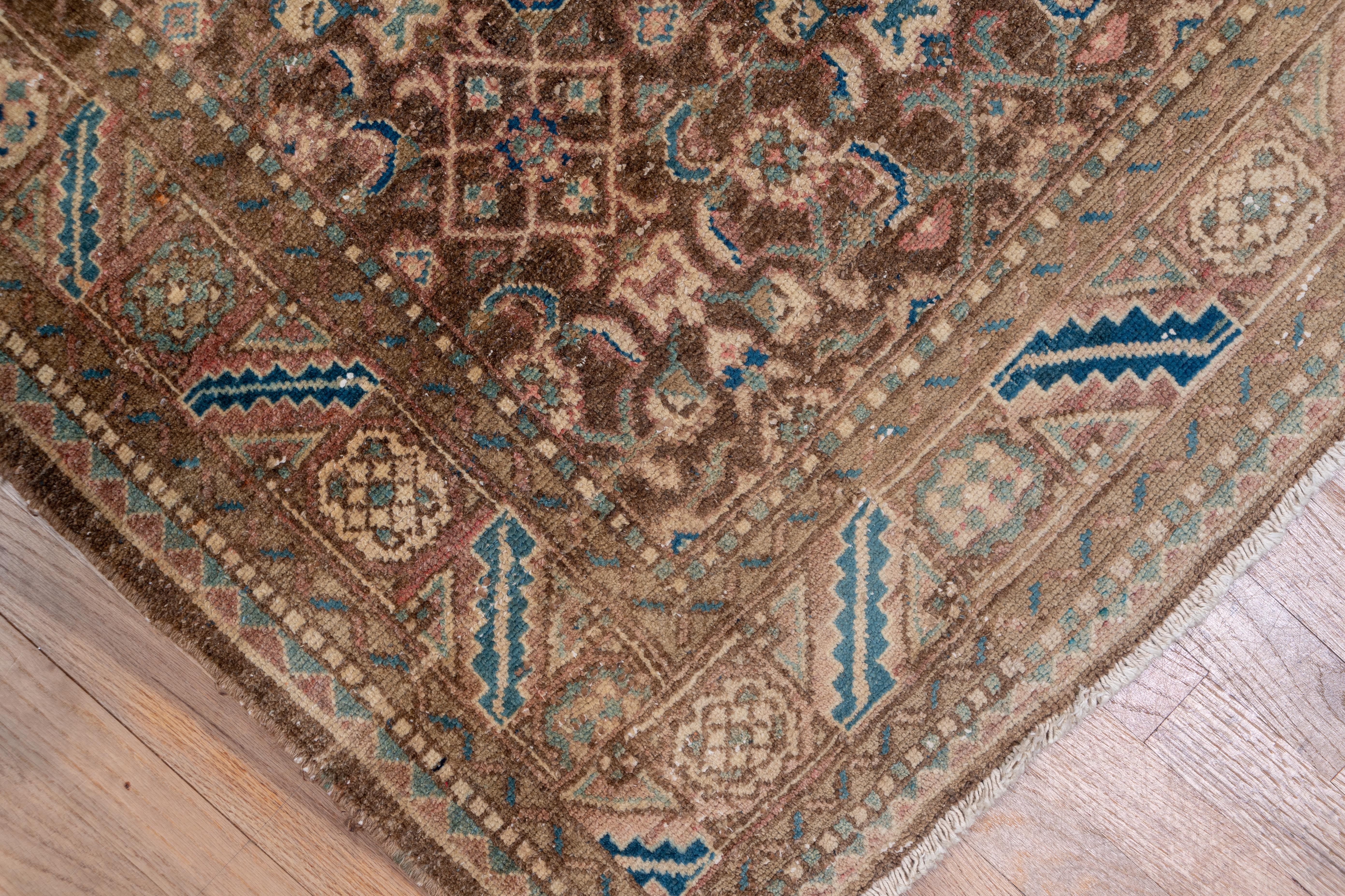 Early 20th Century Antique Malayer Runner, circa 1910s, Herati Design