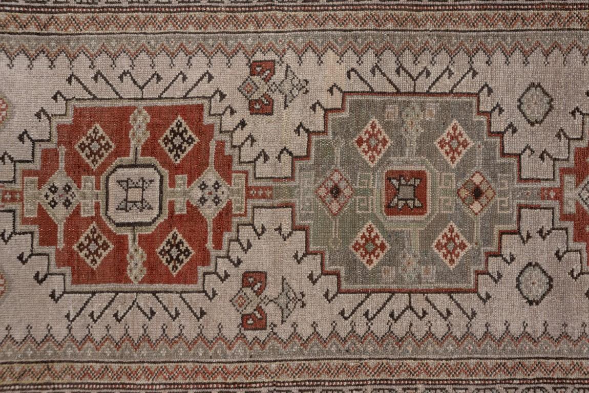 Hand-Knotted Antique Malayer Runner For Sale