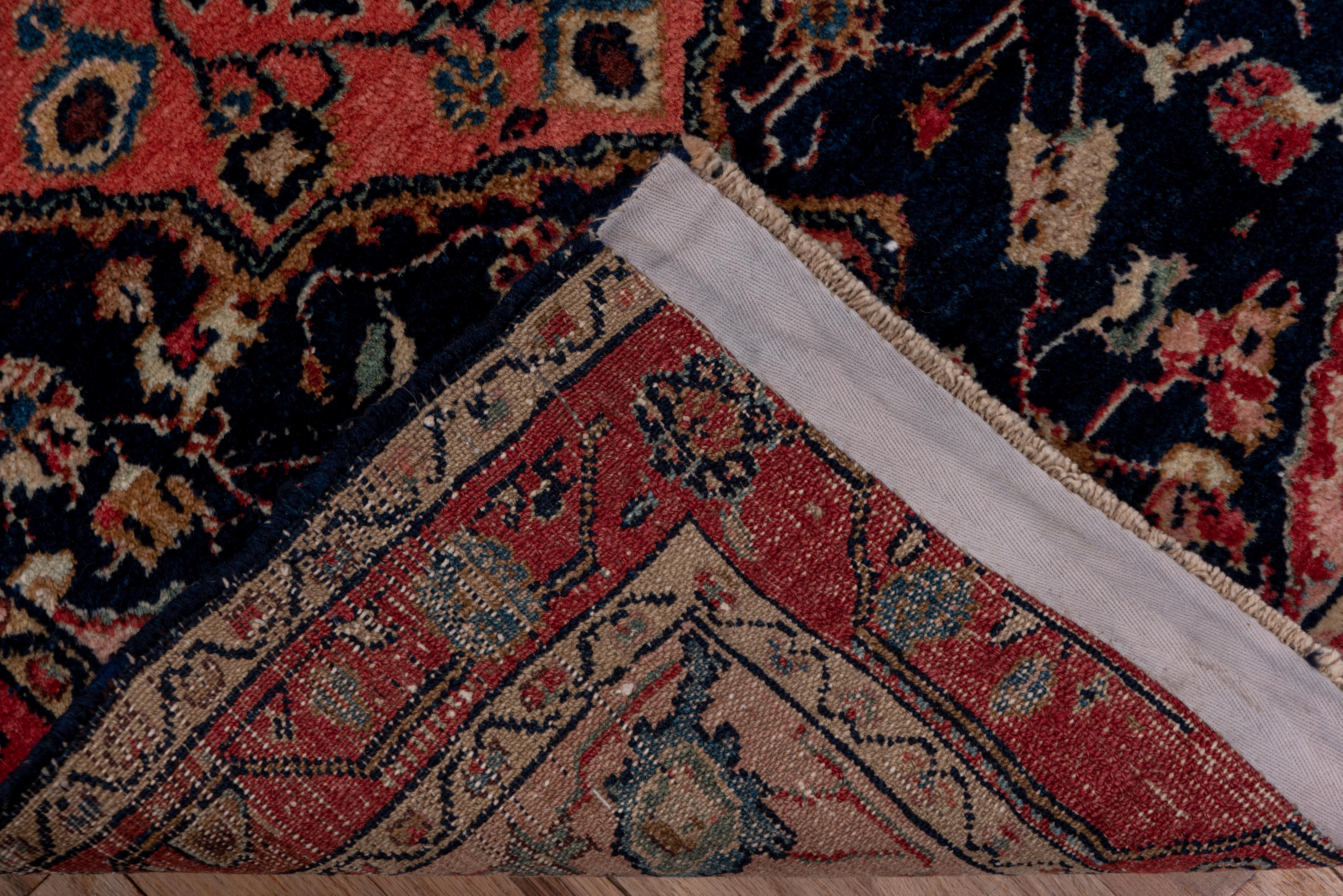 20th Century Antique Malayer Runner, Pink Field For Sale