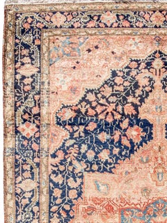 Antique Malayer Sarouk rug, Early 20th Century