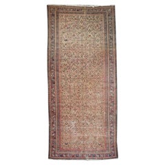 Antique Malayer Shabby Chic Rug 5'9'' x 12'9''