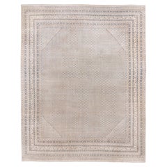 Antique Malayer Style Rug with Allover Herati Design