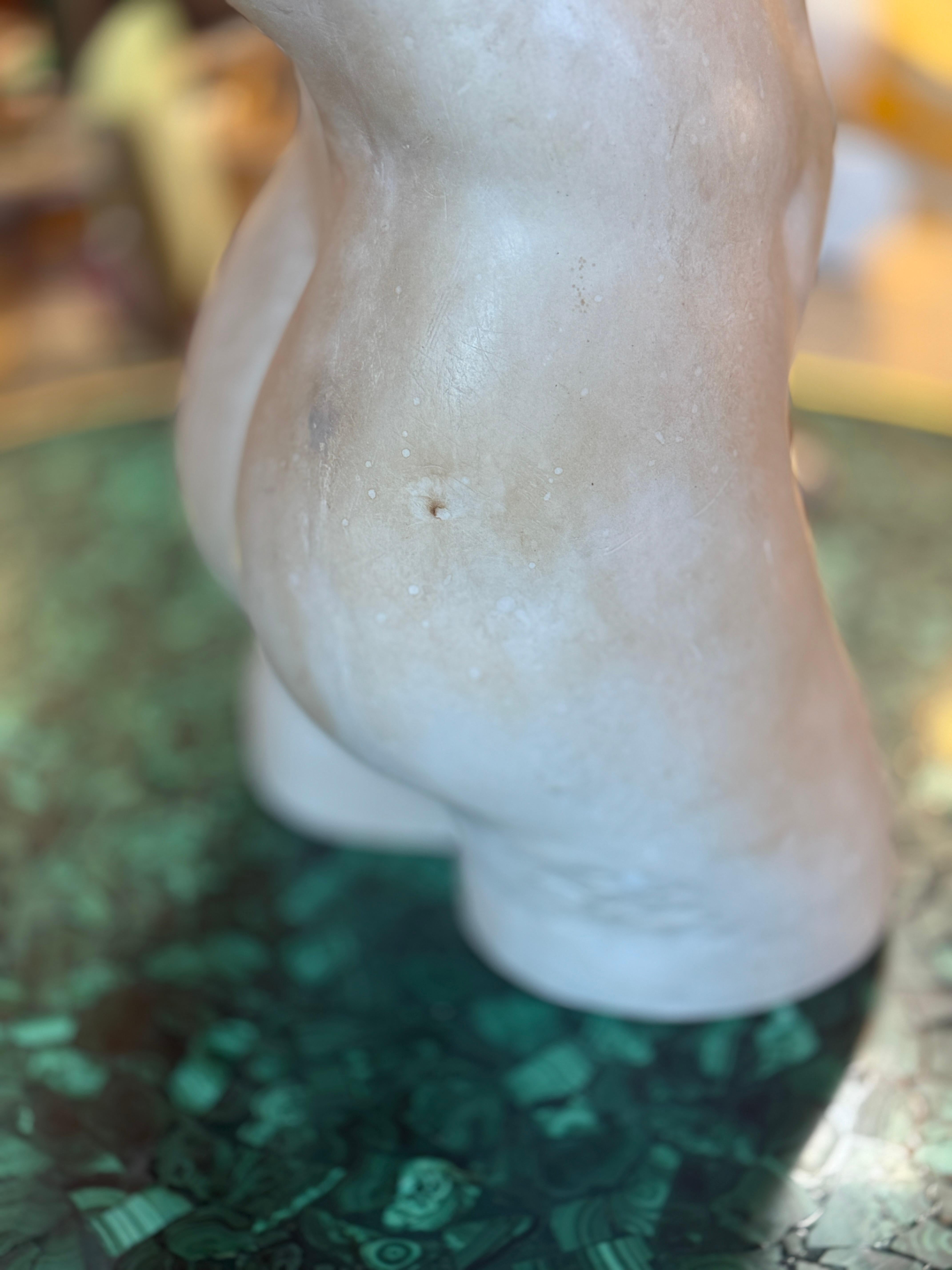Antique Male Torso Bust en Bueno estado para la venta en Los Angeles, CA