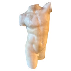 Antique Male Torso Bust