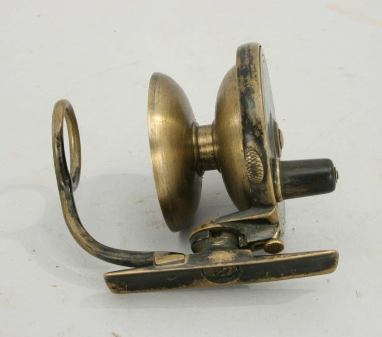 Antique Malloch Side casting Fishing Reel For Sale at 1stdibs